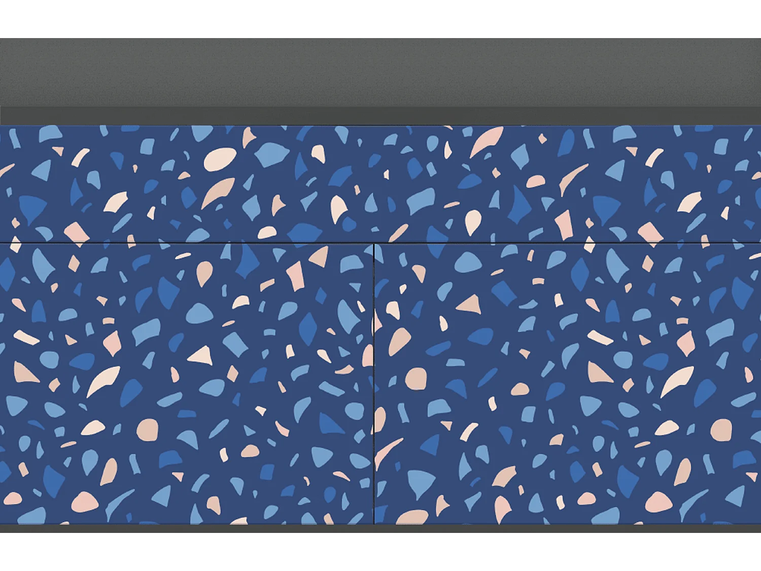 Buffet - 115x85x48 cm - BS4 - Soap Whirpool, Anthracite