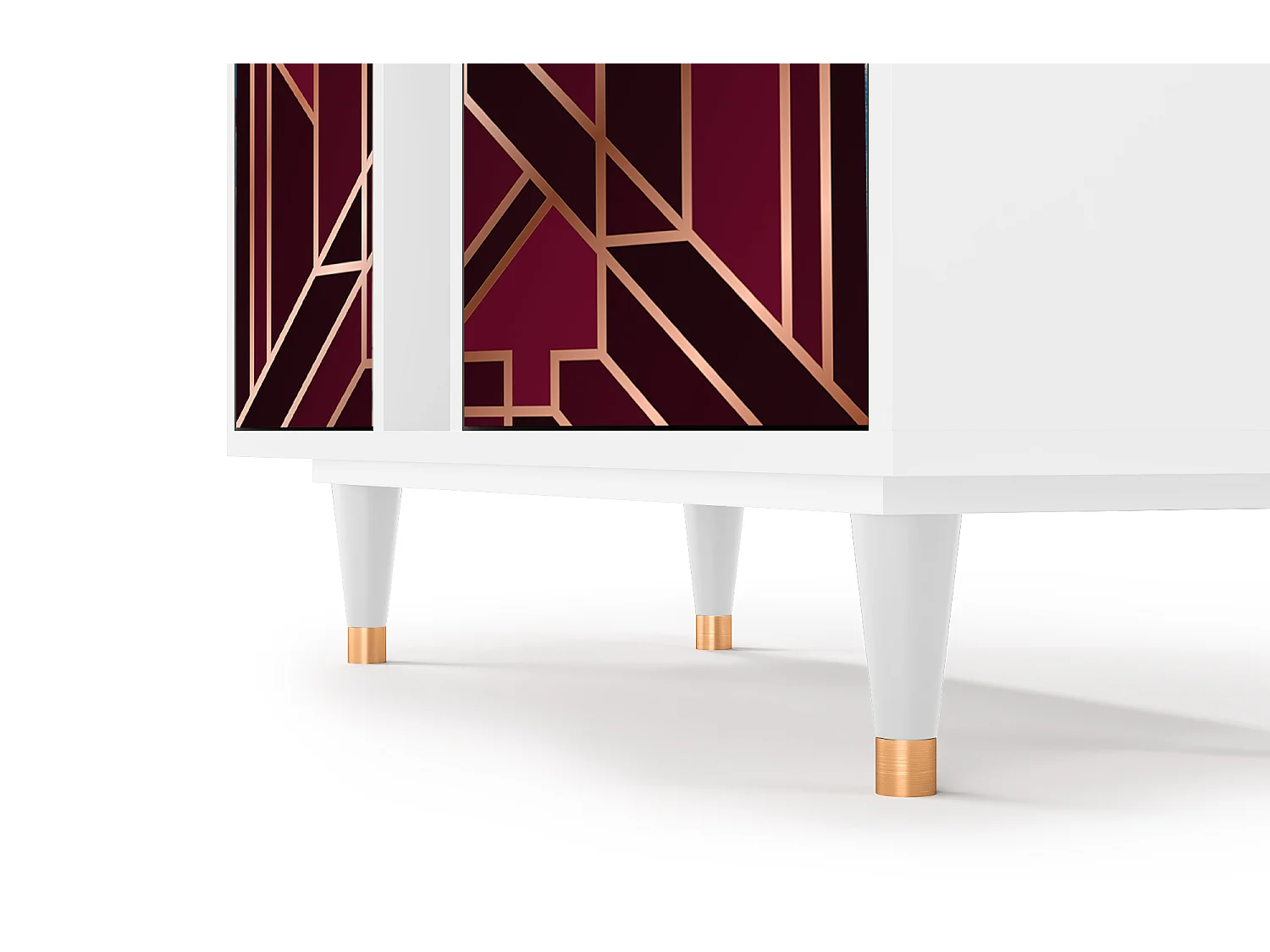 Buffet - 94х96х41 cm - BS5 - Burgundy Jewelery, Blanc