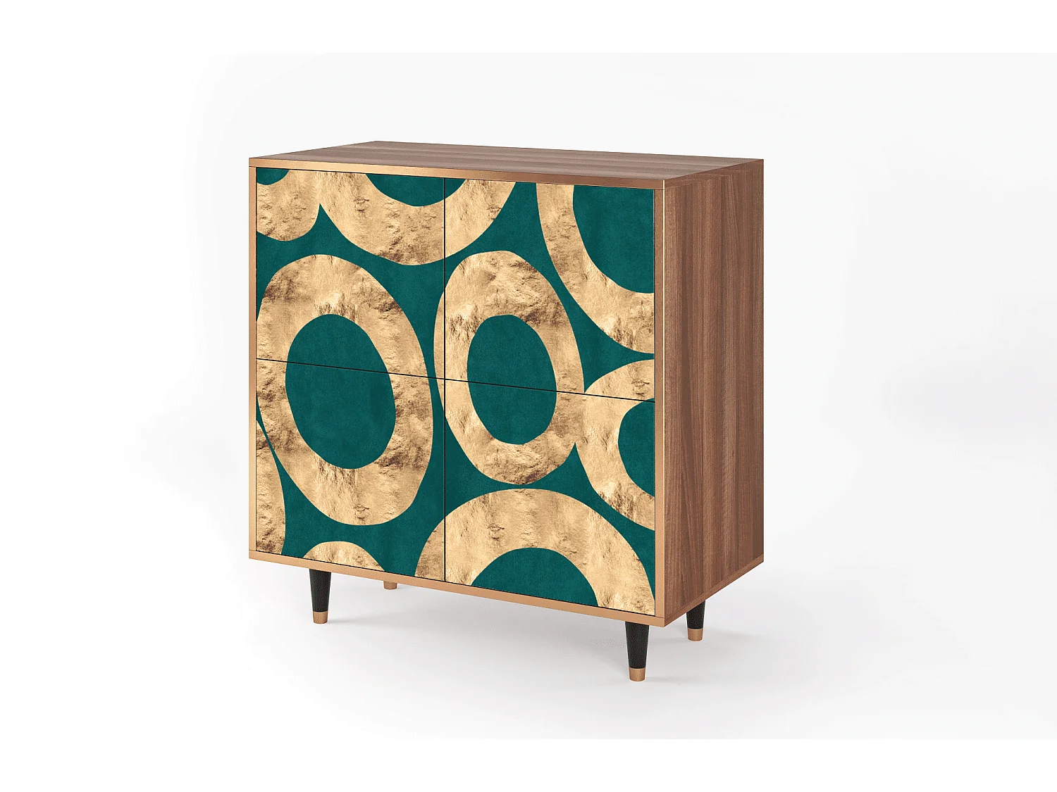 Buffet - 94x96x48 cm - BS3 - Zircon Sphere, Noyer