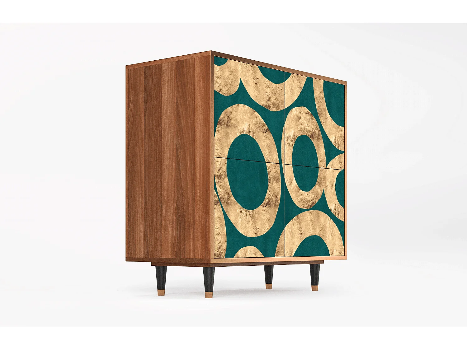 Buffet - 94x96x48 cm - BS3 - Zircon Sphere, Noyer