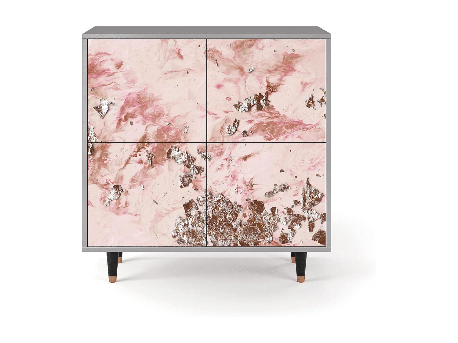 Aparador - 94x96x48 cm - BS3 - Cotton Candy, Gris