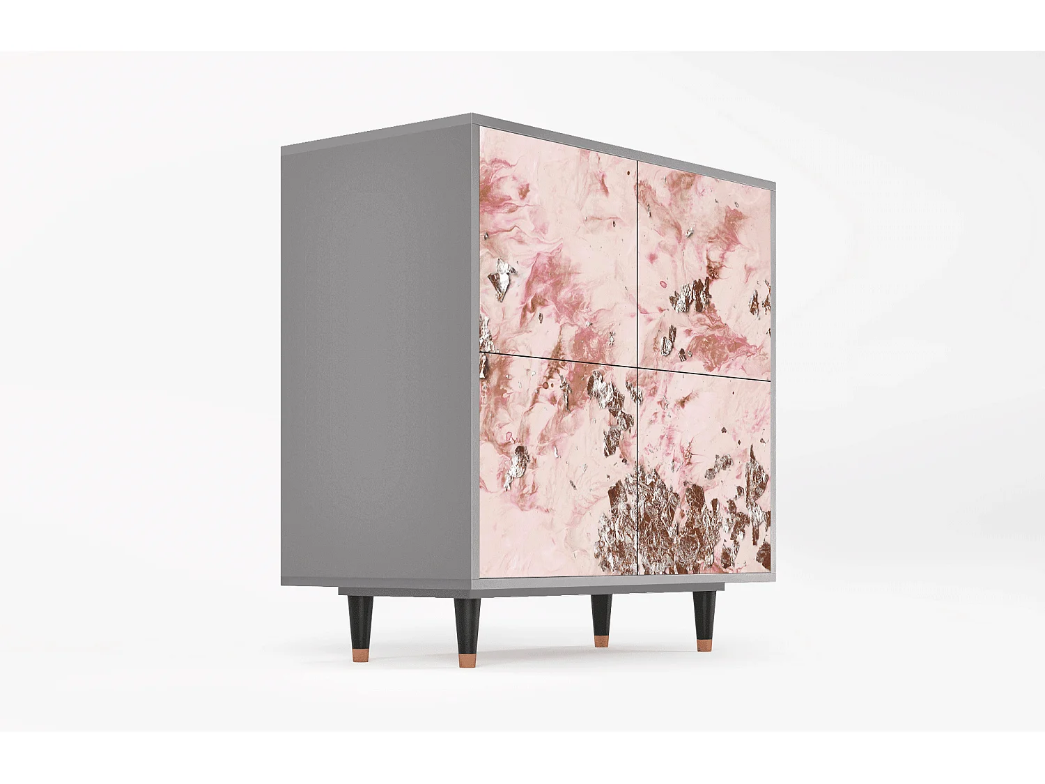 Buffet - 94x96x48 cm - BS3 - Cotton Candy, Gris