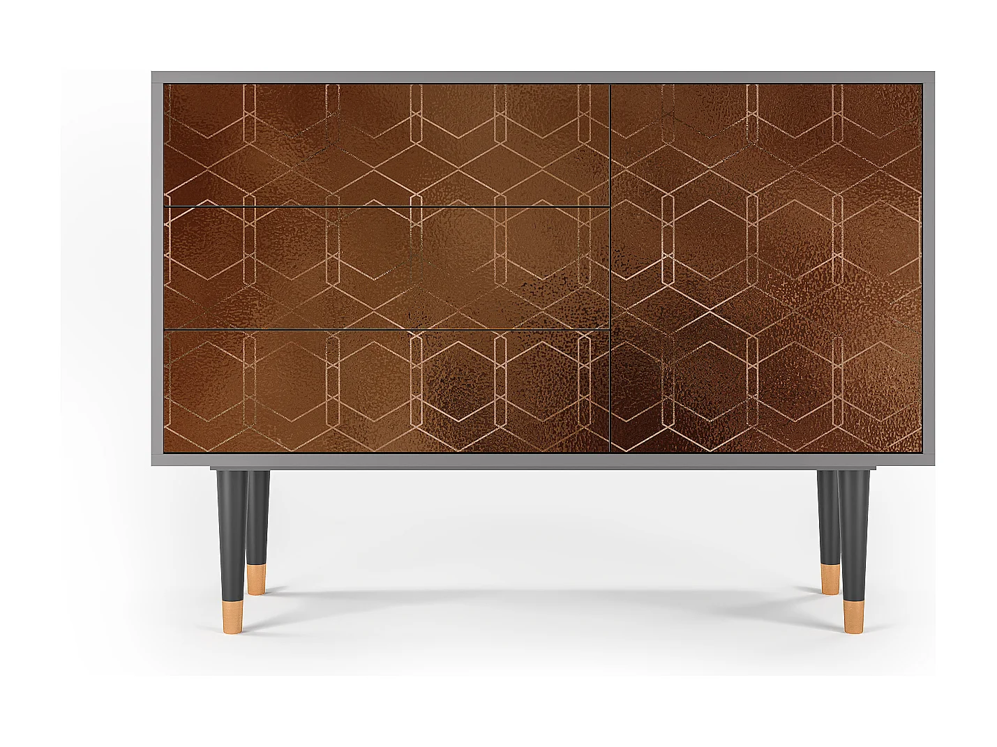 Buffet - 115х84х41 cm - S3 - Chocolate Bar, Gris