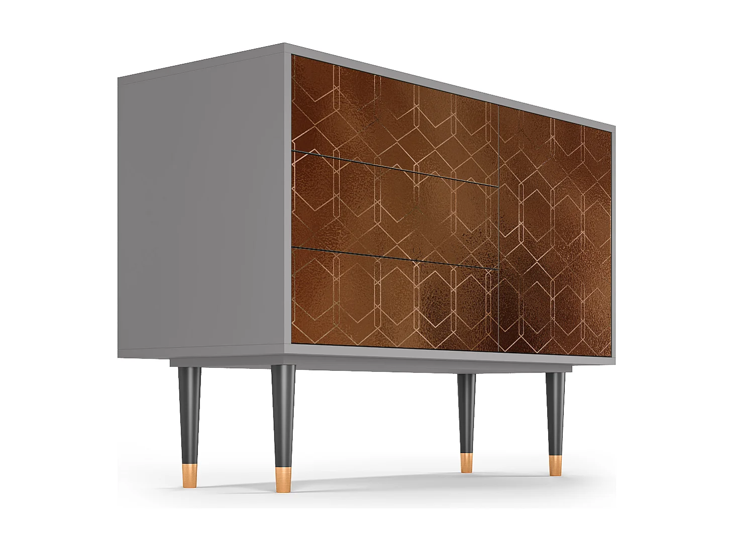 Buffet - 115х84х41 cm - S3 - Chocolate Bar, Gris