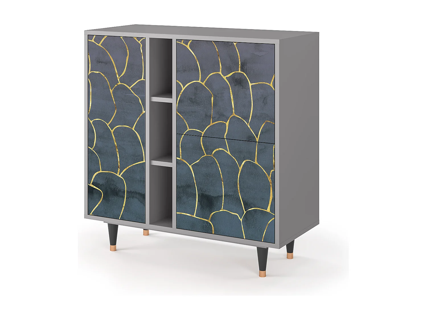 Buffet - 94х96х41 cm - BS5 - Blue Lagoon, Gris