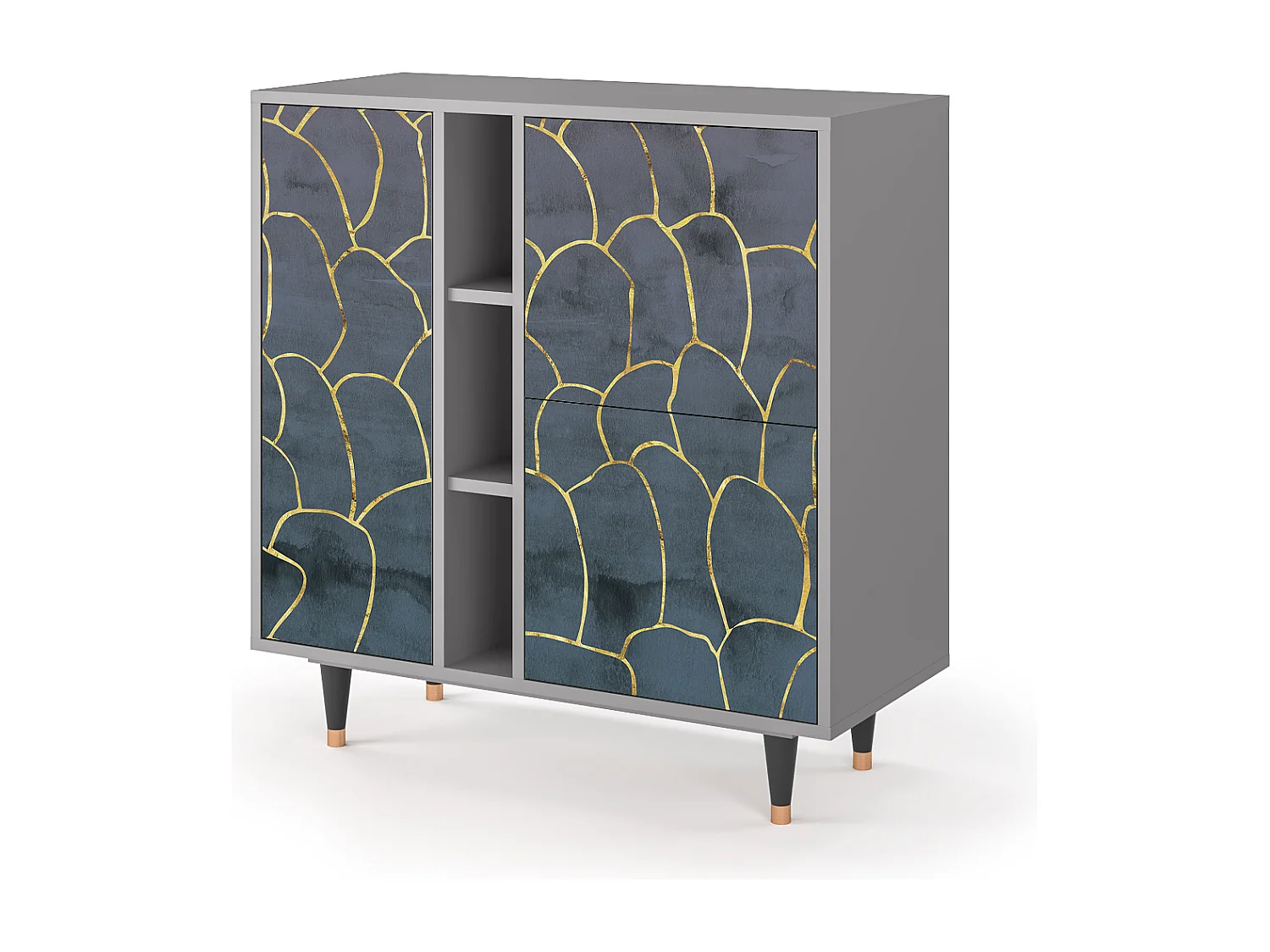 Buffet - 94х96х41 cm - BS5 - Blue Lagoon, Gris