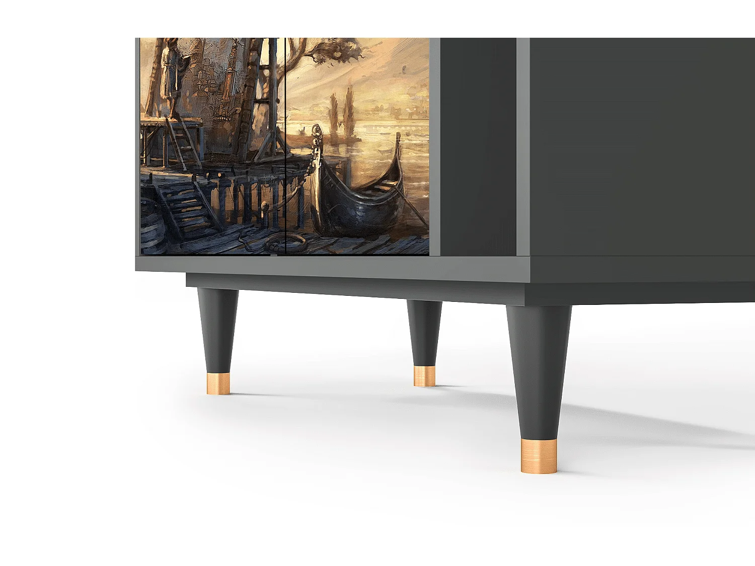 Buffet - 96х110х41 cm - BS6 - Venice, Anthracite