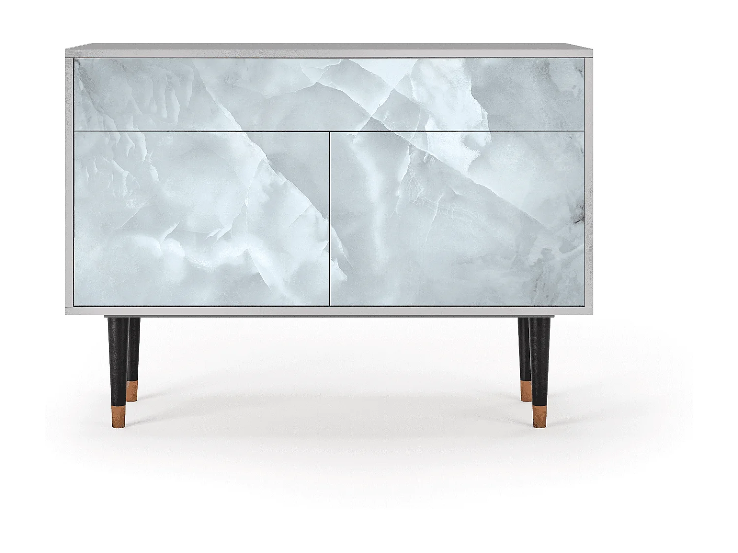 Dressoir - 115x85x48 cm - BS4 - The Onyx, Grijs