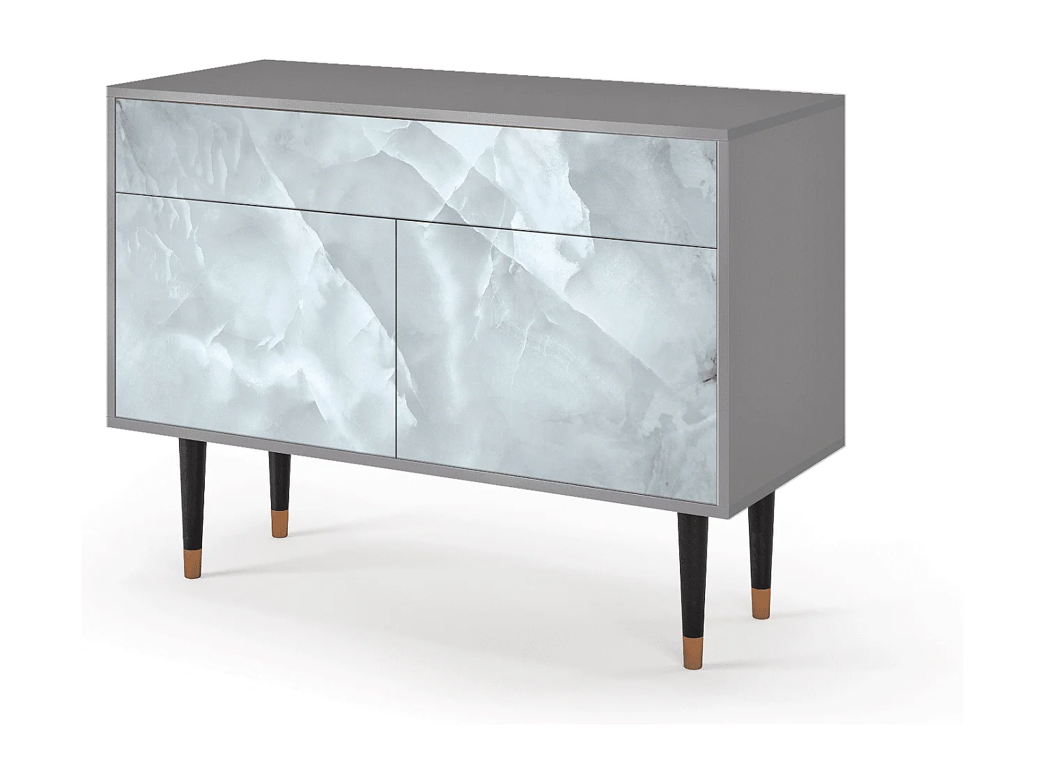 Dressoir - 115x85x48 cm - BS4 - The Onyx, Grijs