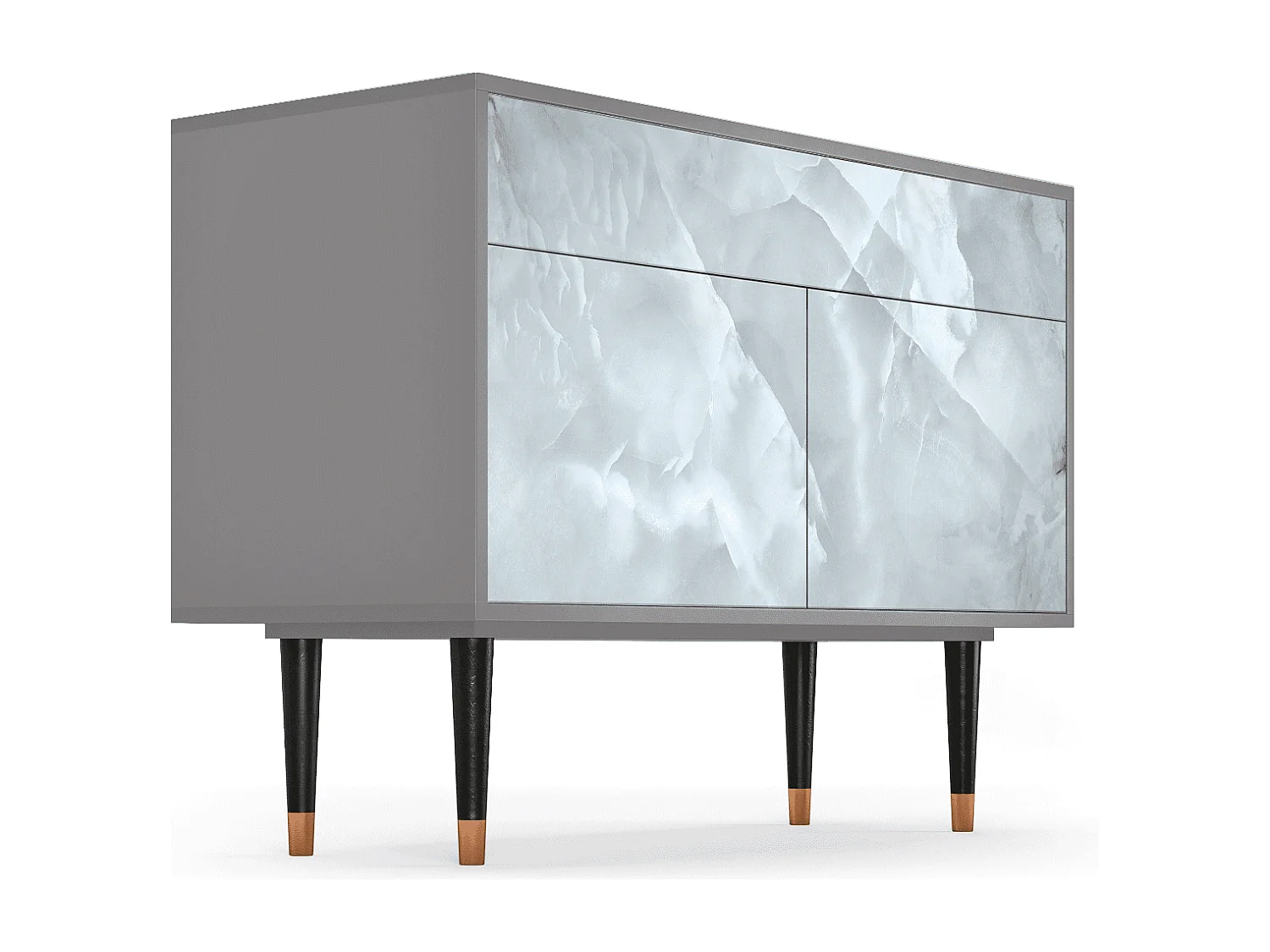 Dressoir - 115x85x48 cm - BS4 - The Onyx, Grijs