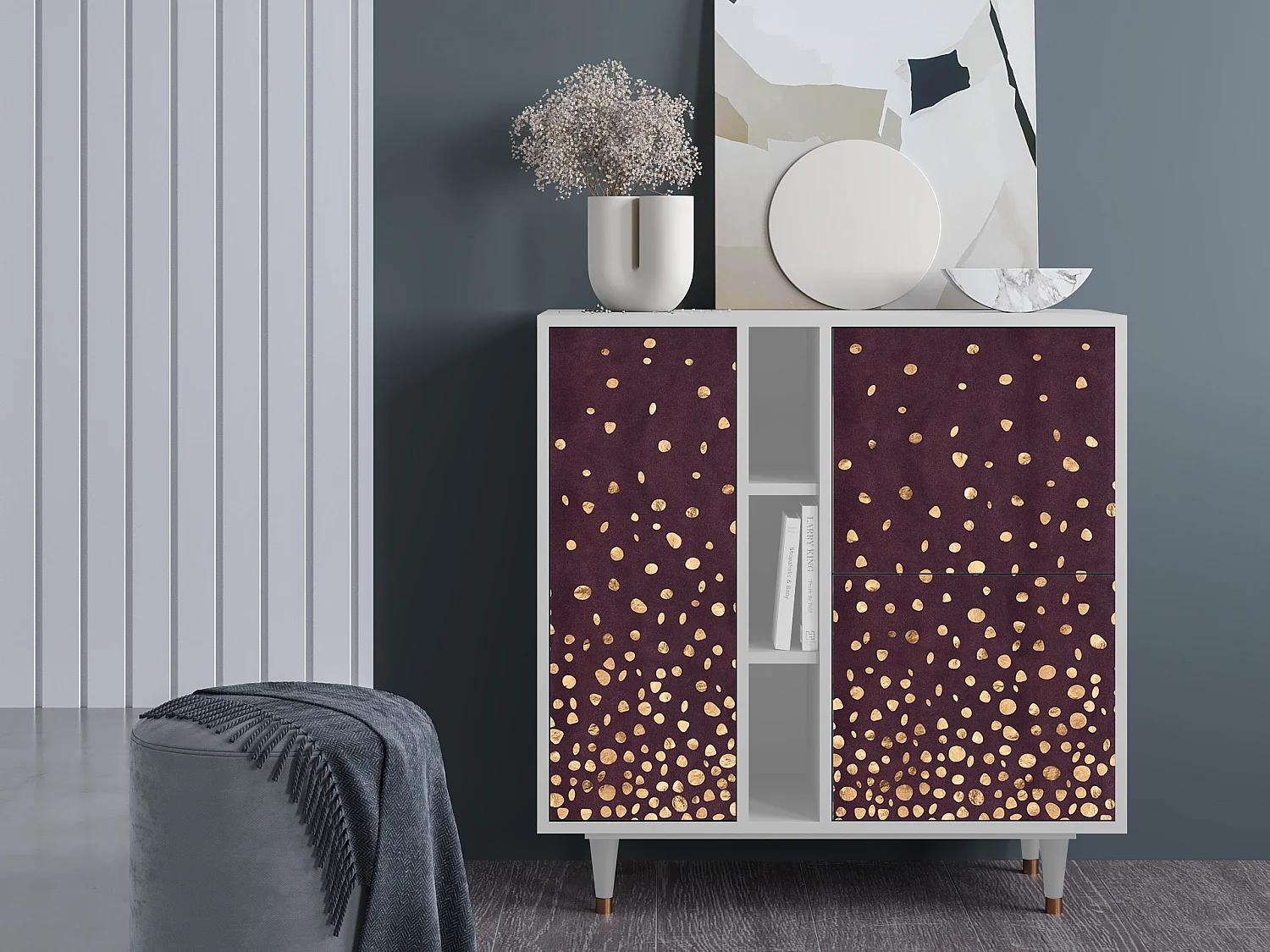 Buffet - 94х96х41 cm - BS5 - Glowworms, Blanc