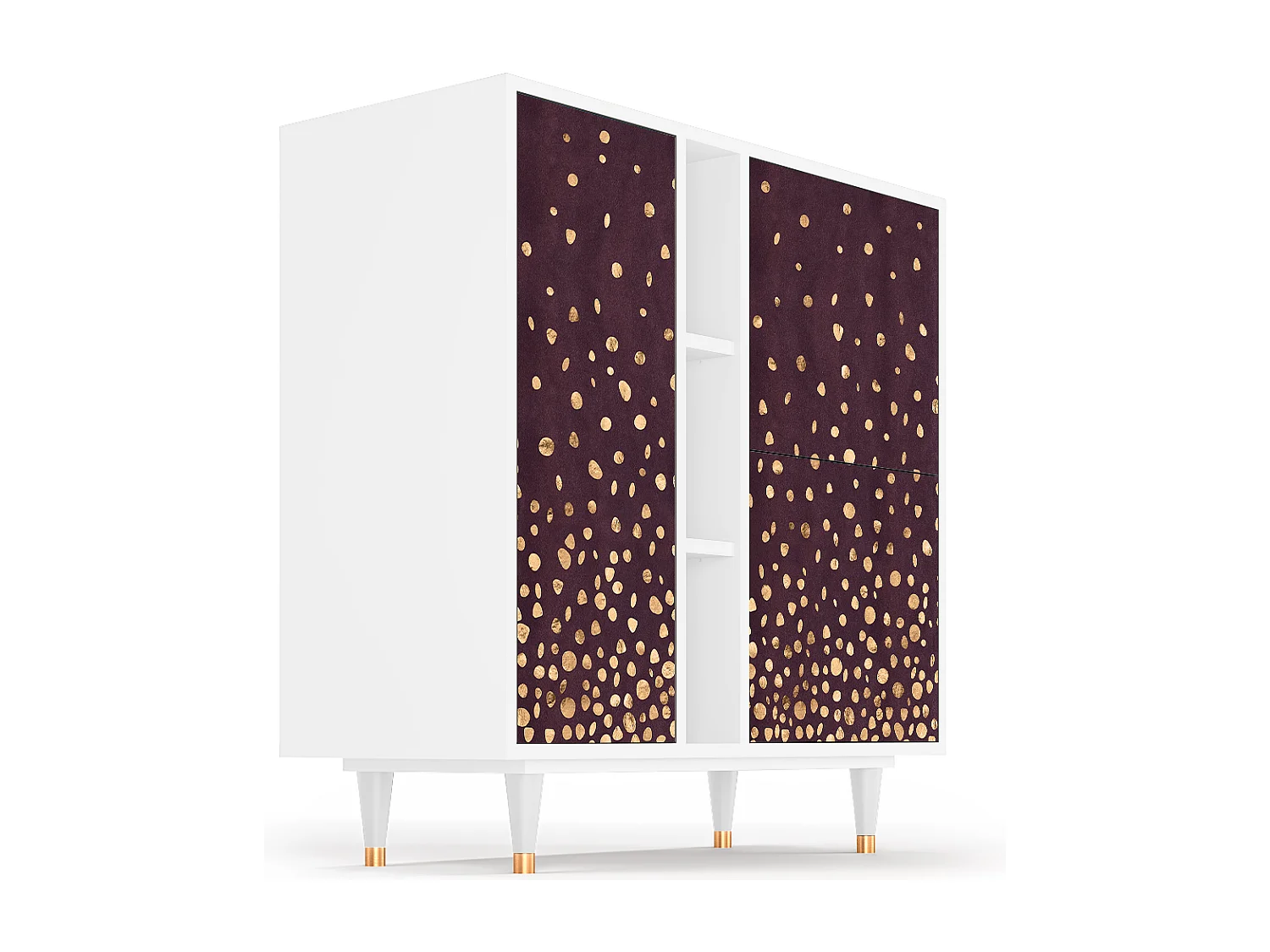 Buffet - 94х96х41 cm - BS5 - Glowworms, Blanc