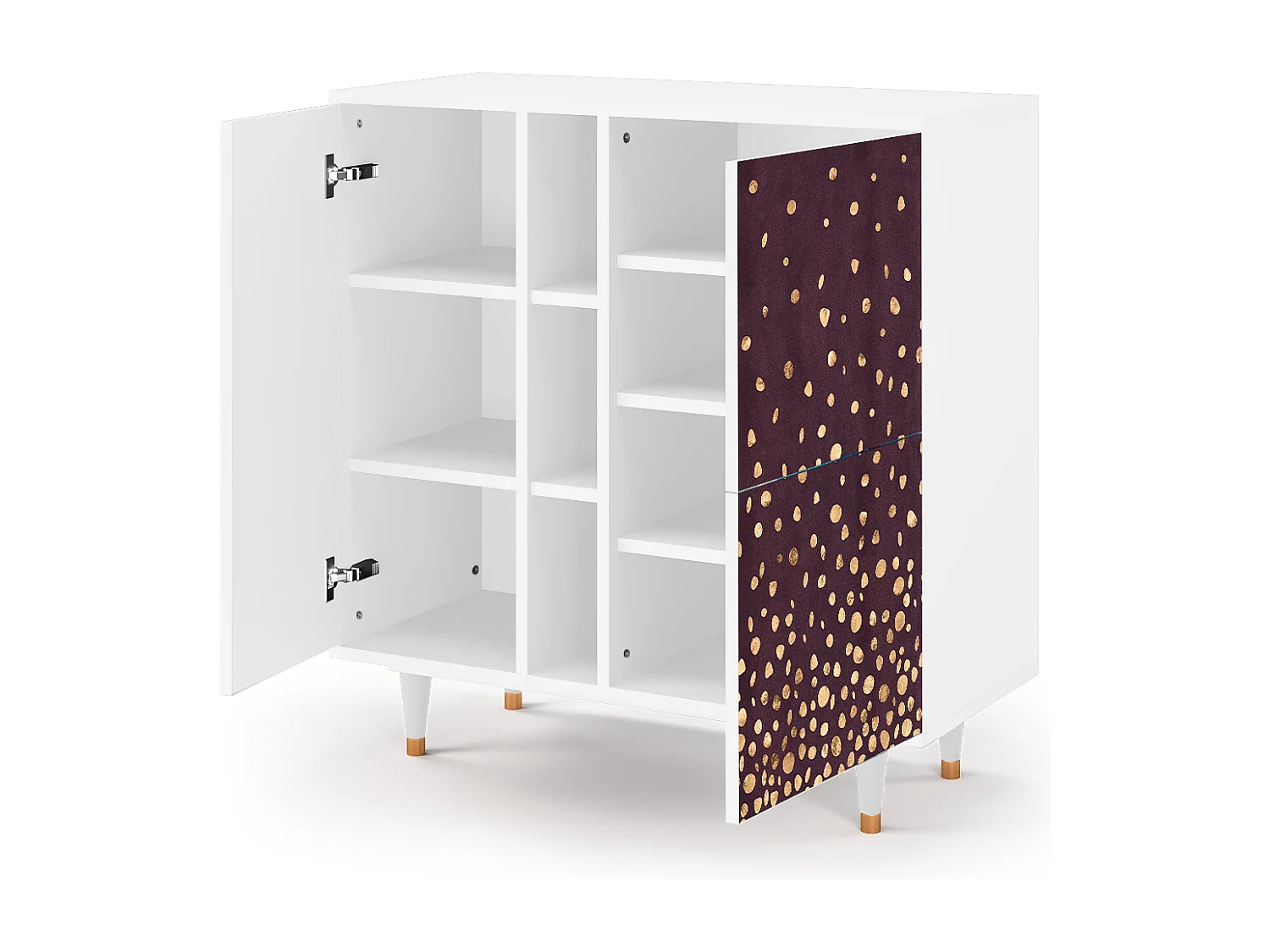 Aparador - 94х96х41 cm - BS5 - Glowworms, Blanco