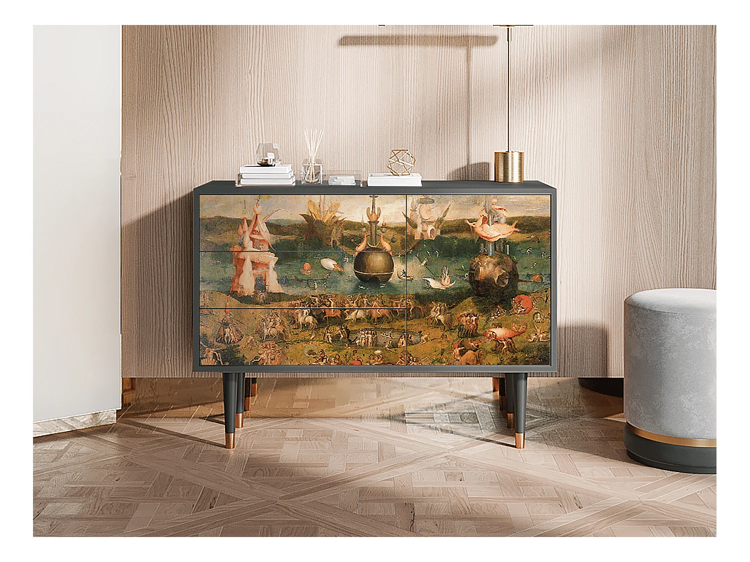 Buffet - 115х84х41 cm - S3 - Garden of Delights , Anthracite