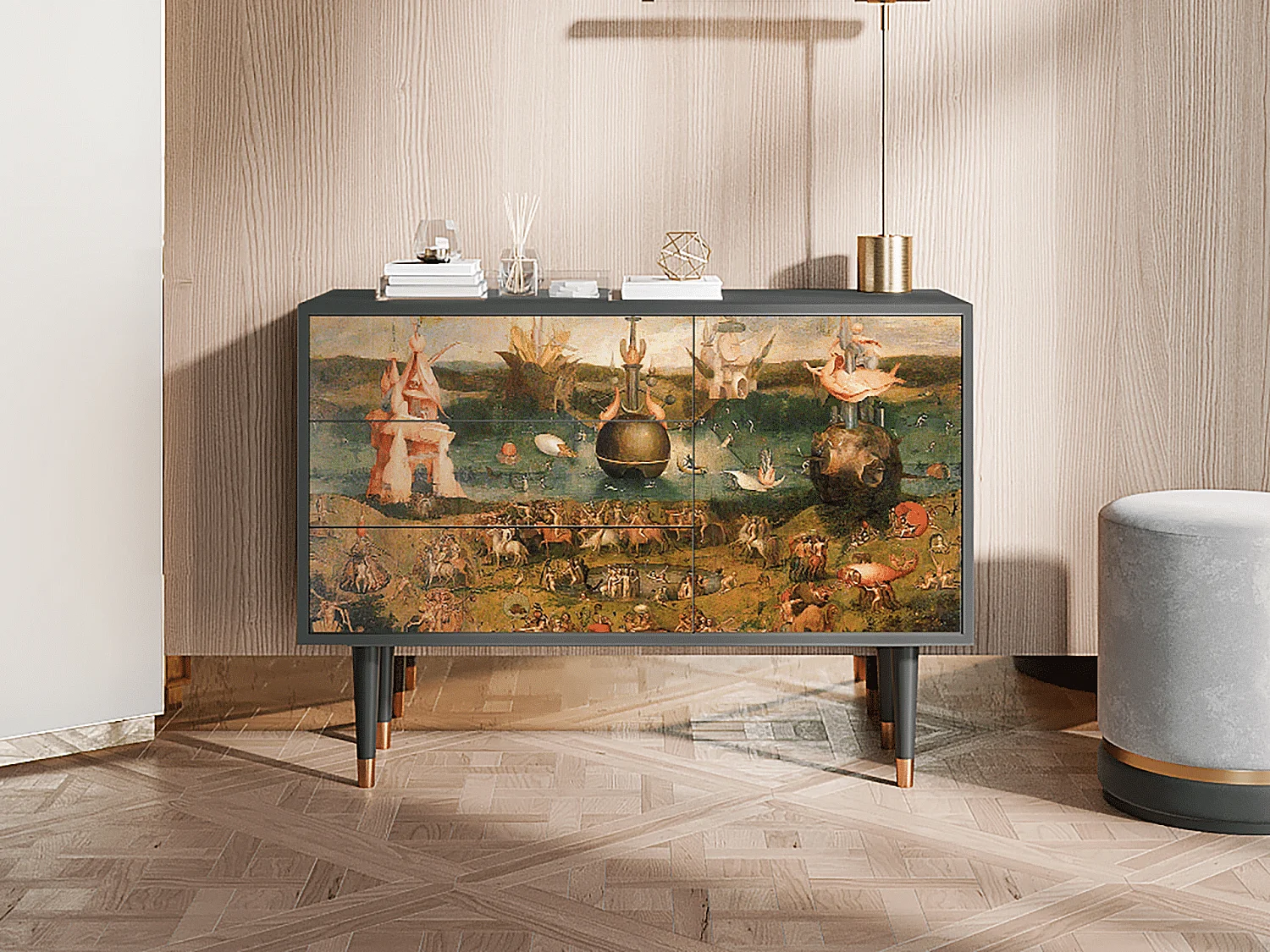 Buffet - 115х84х41 cm - S3 - Garden of Delights , Anthracite