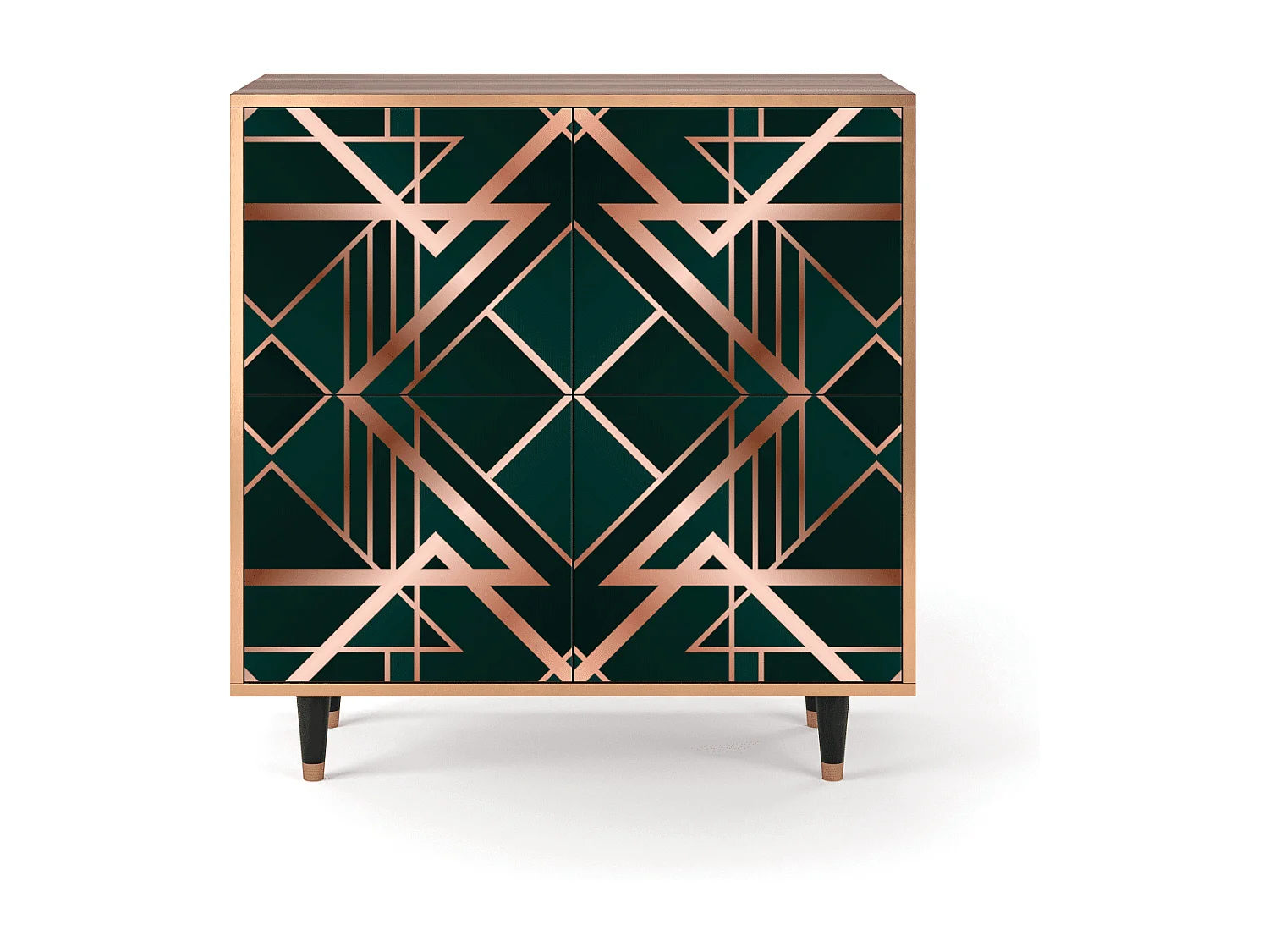 Sideboard - 94x96x48 cm - BS3 - Emerald Gatsby, Walnuss