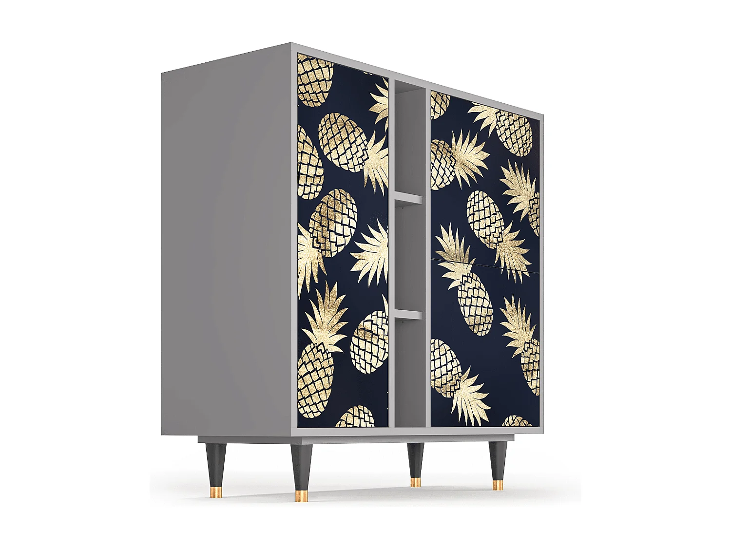 Buffet - 94х96х41 cm - BS5 - Sunny Pineaple, Gris