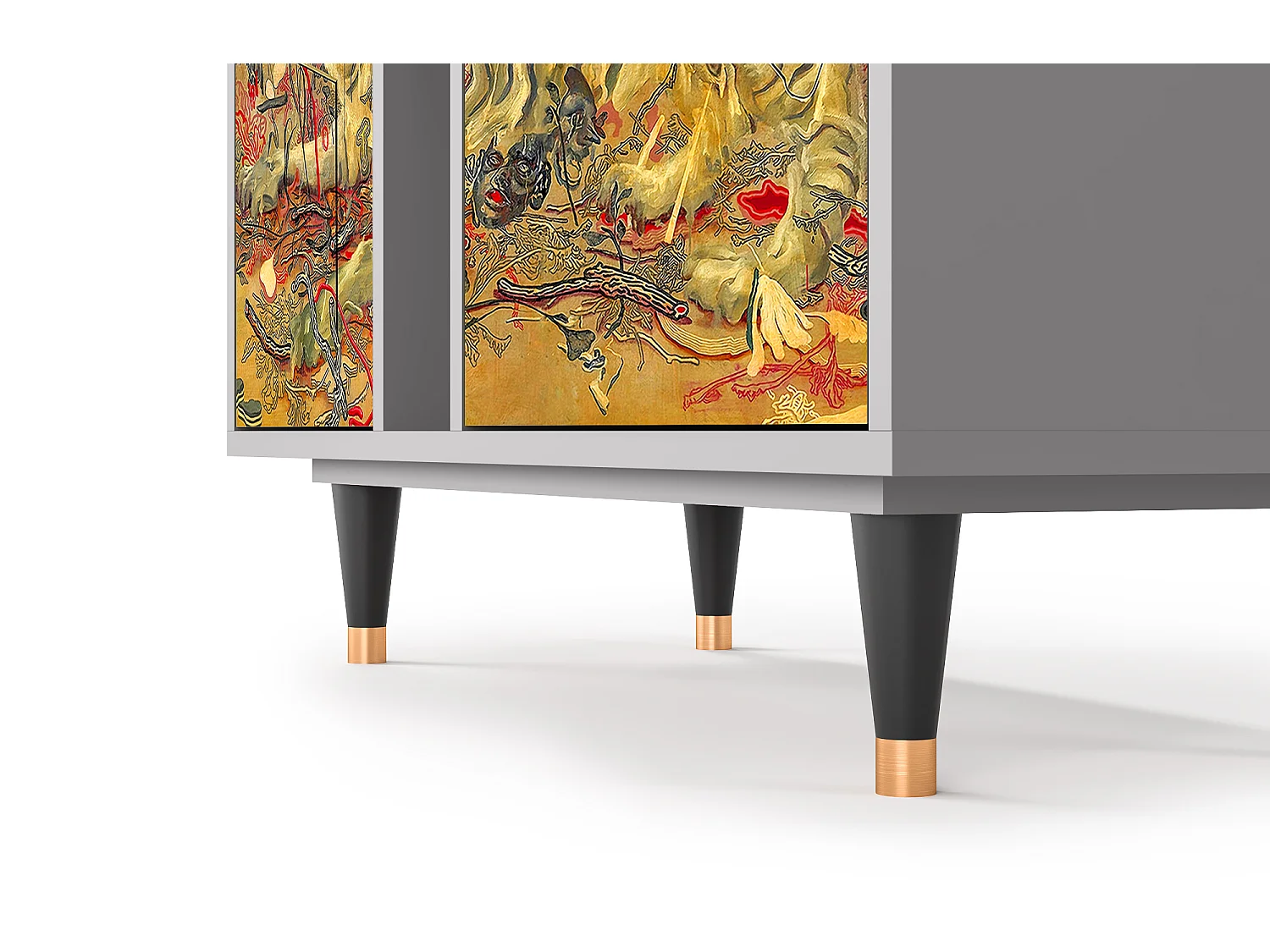 Aparador - 94х96х41 cm - BS5 - Blood by James Jean, Gris