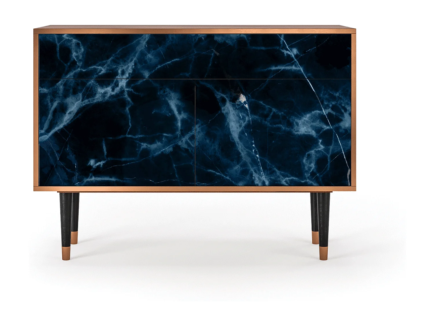 Buffet - 115x85x48 cm - BS4 - Deep Ocean, Noyer