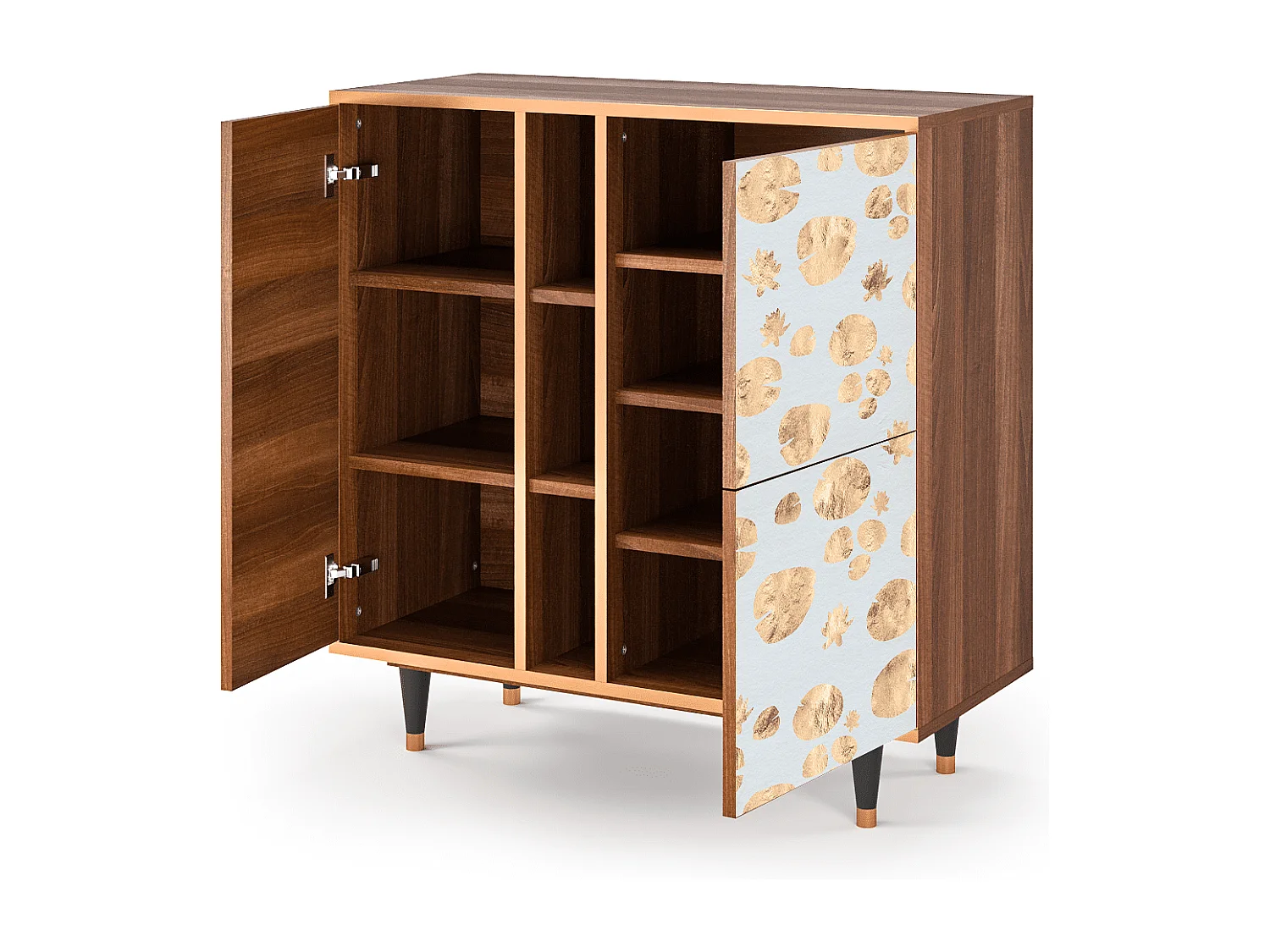 Credenza - 94х96х41 cm - BS5 - Blue Giraffe, Noce