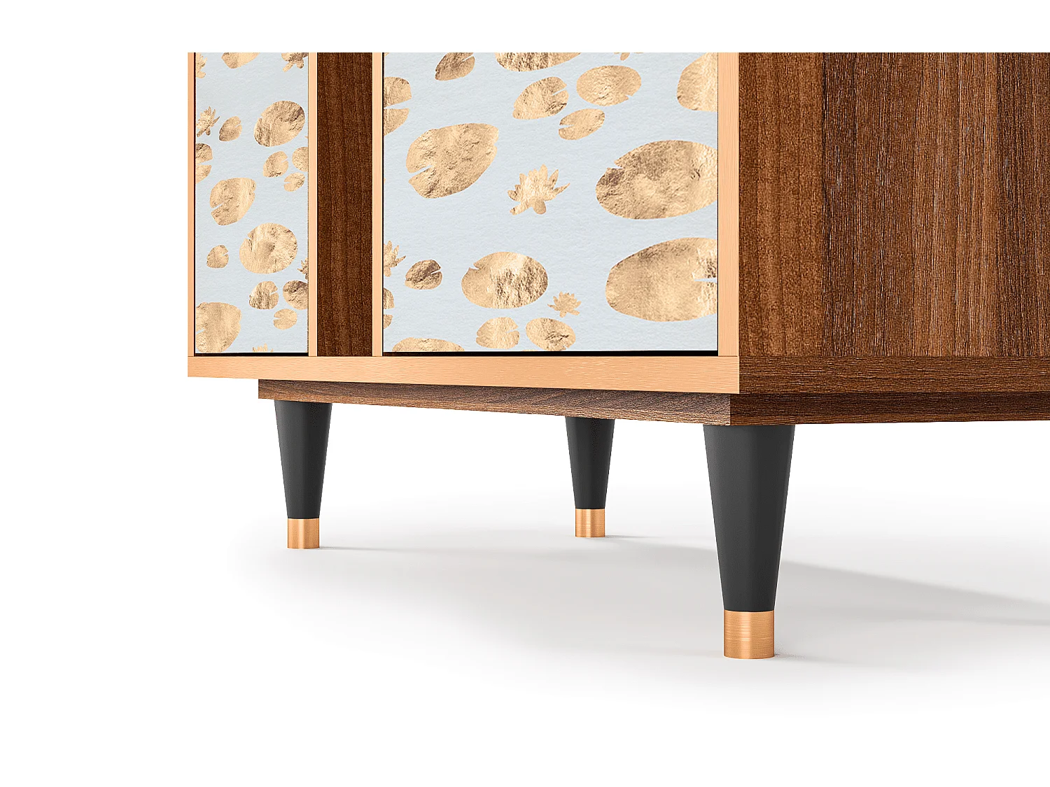 Sideboard - 94х96х41 cm - BS5 - Blue Giraffe, Walnuss