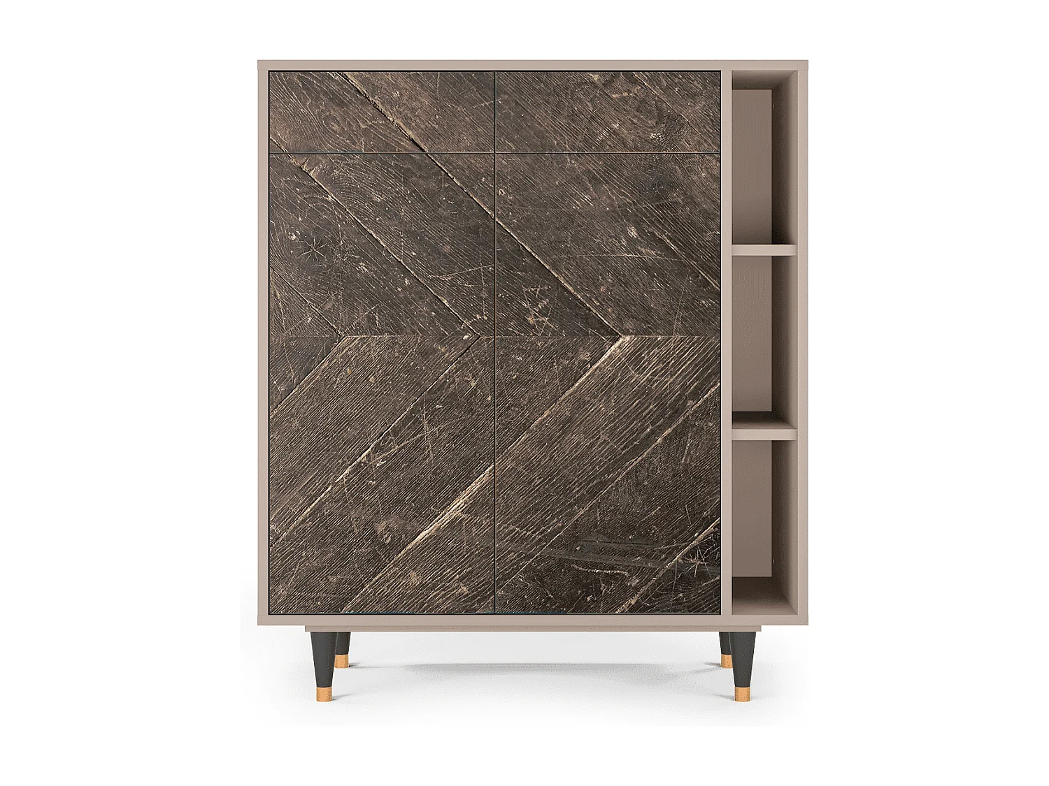 Sideboard - 96х110х41 cm - BS6 - Wise Tree, Latte