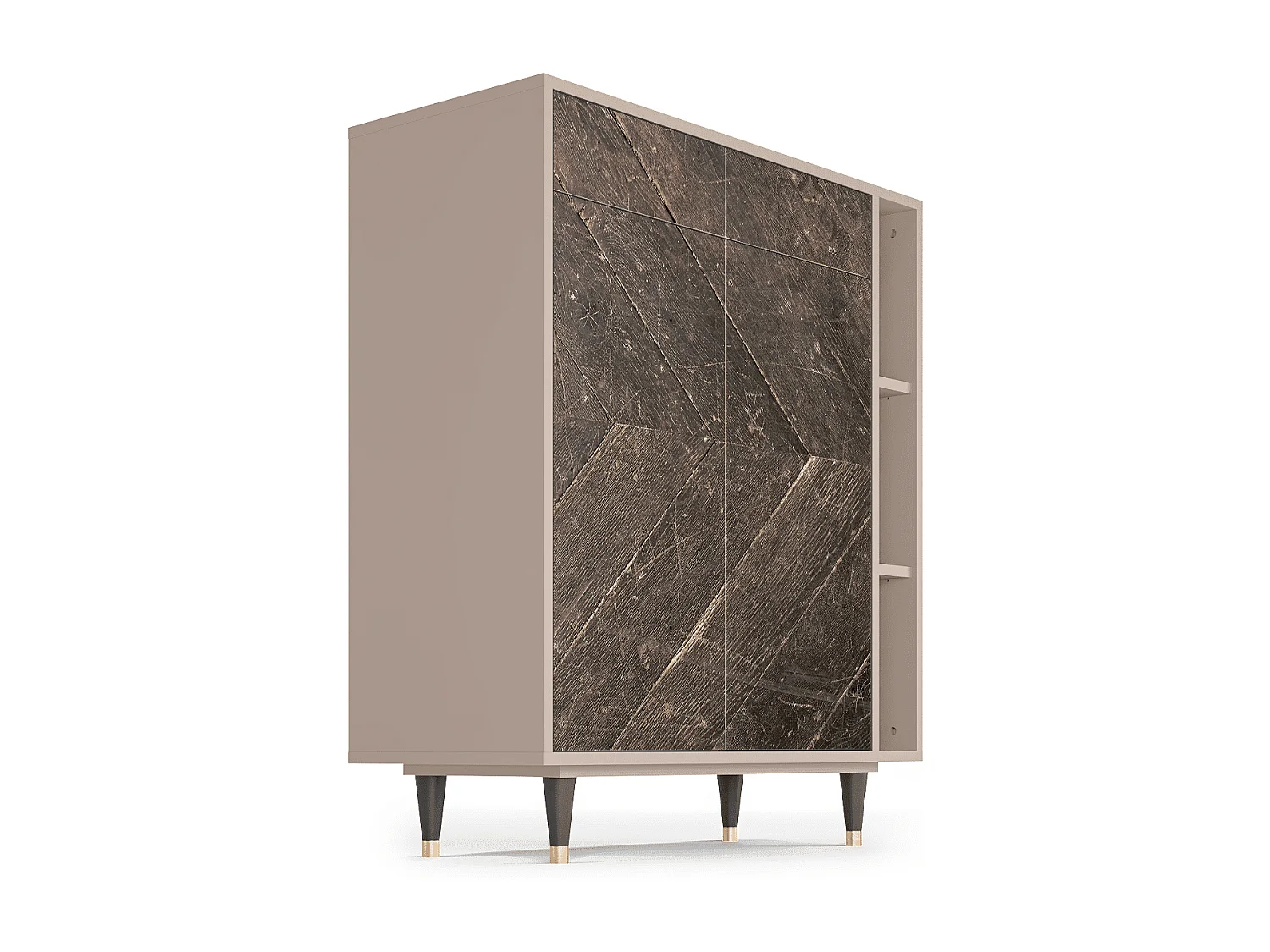 Sideboard - 96х110х41 cm - BS6 - Wise Tree, Latte