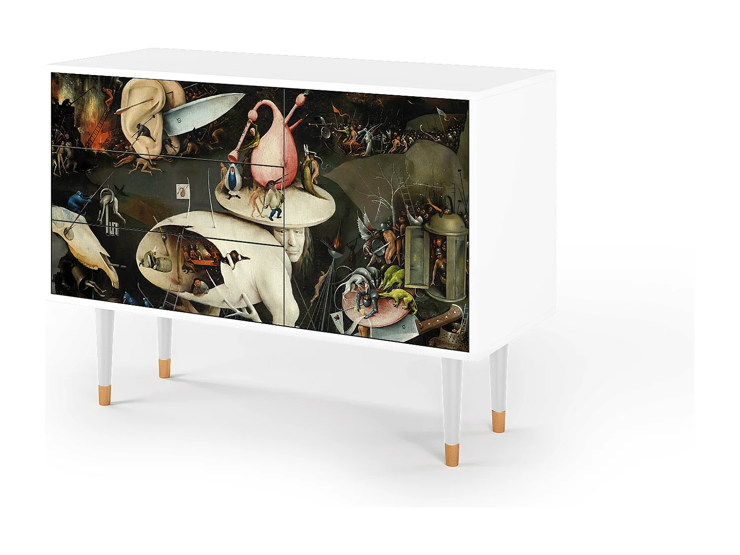 Dressoir - 115х84х41 cm - S3 - The Garden 2, Wit