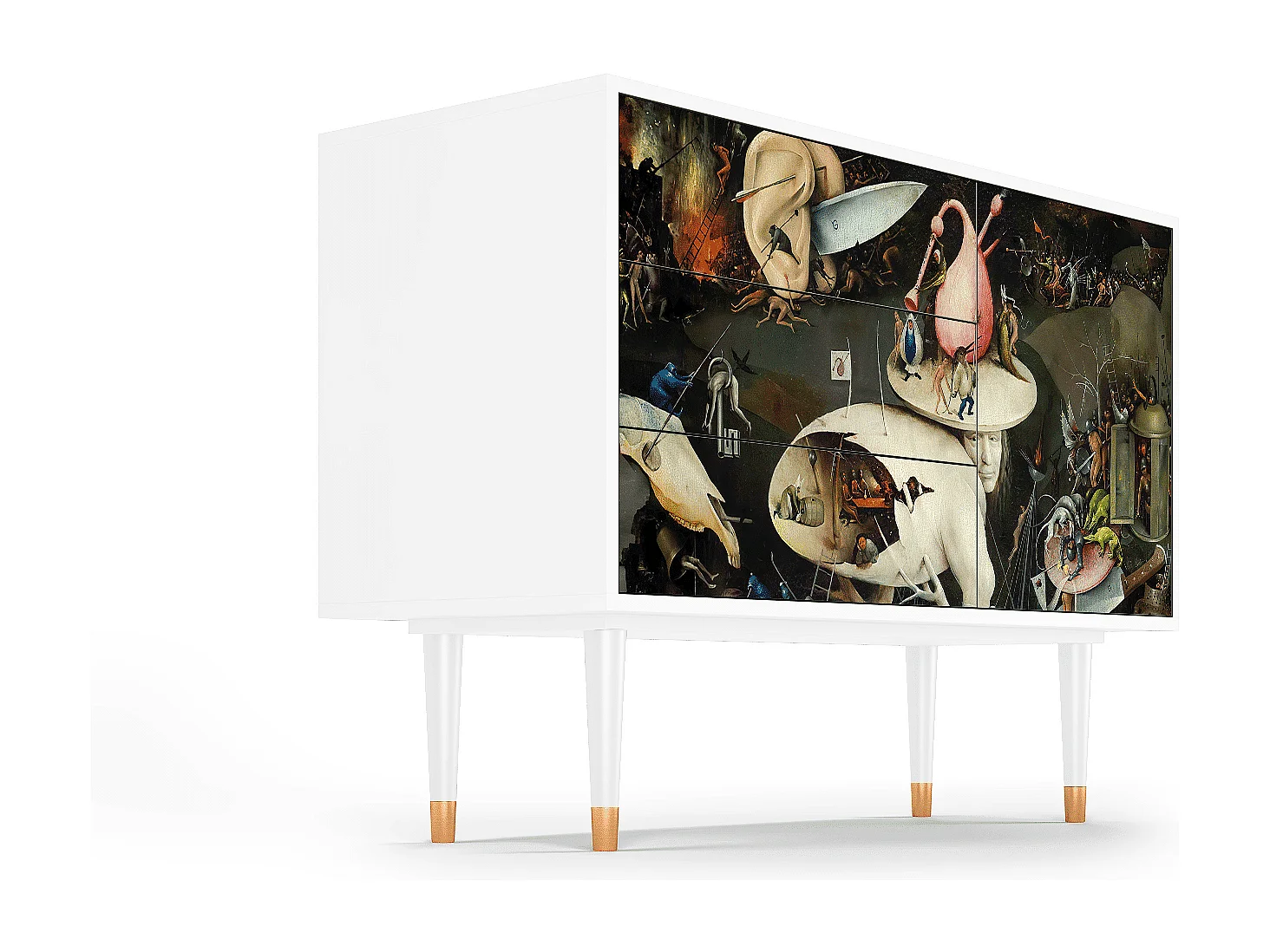 Buffet - 115х84х41 cm - S3 - The Garden 2, Blanc