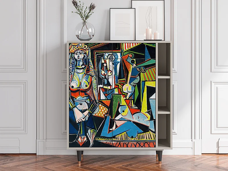 Dressoir - 96х110х41 cm - BS6 - Women of Algiers, Zand