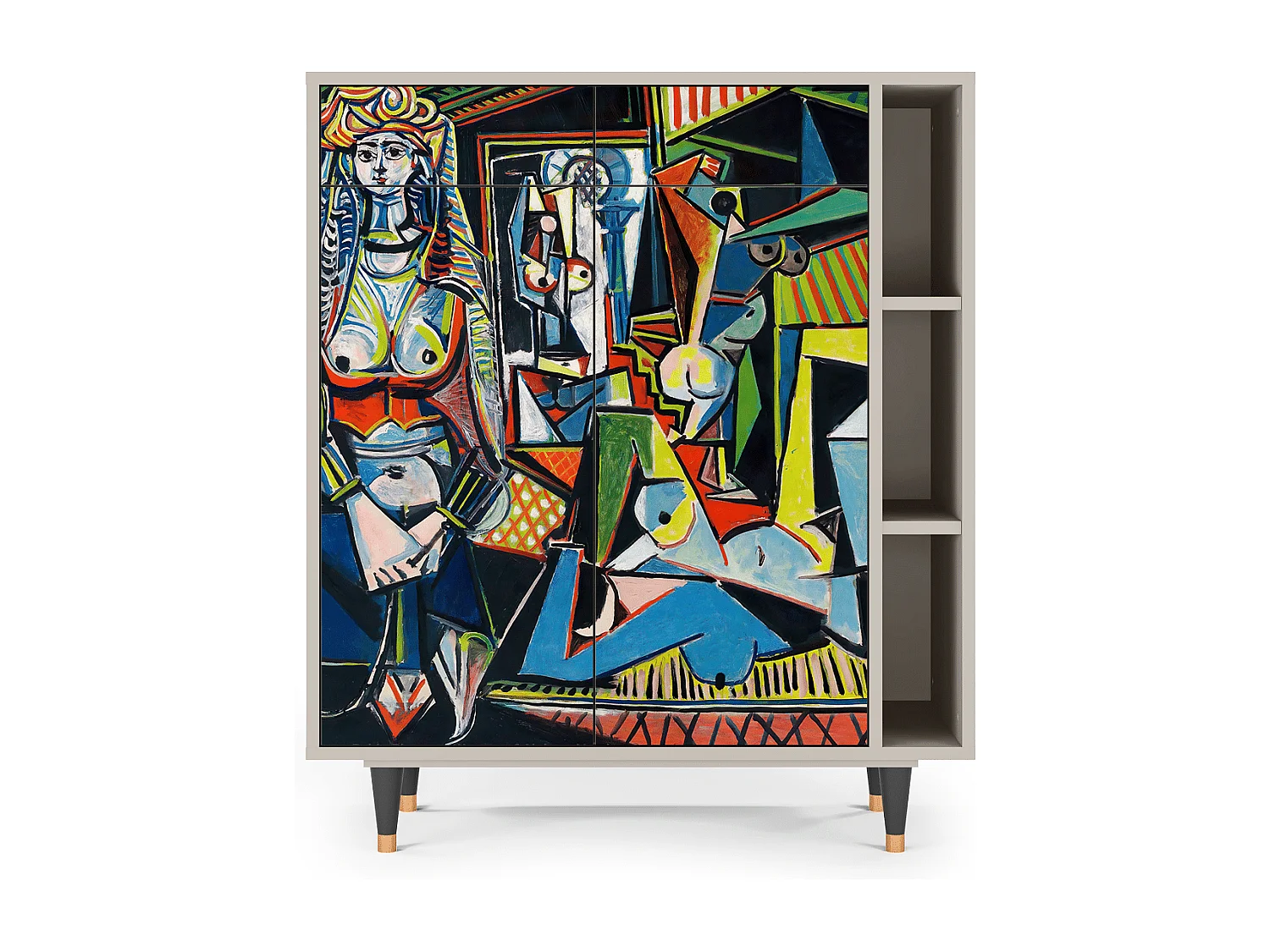 Dressoir - 96х110х41 cm - BS6 - Women of Algiers, Zand