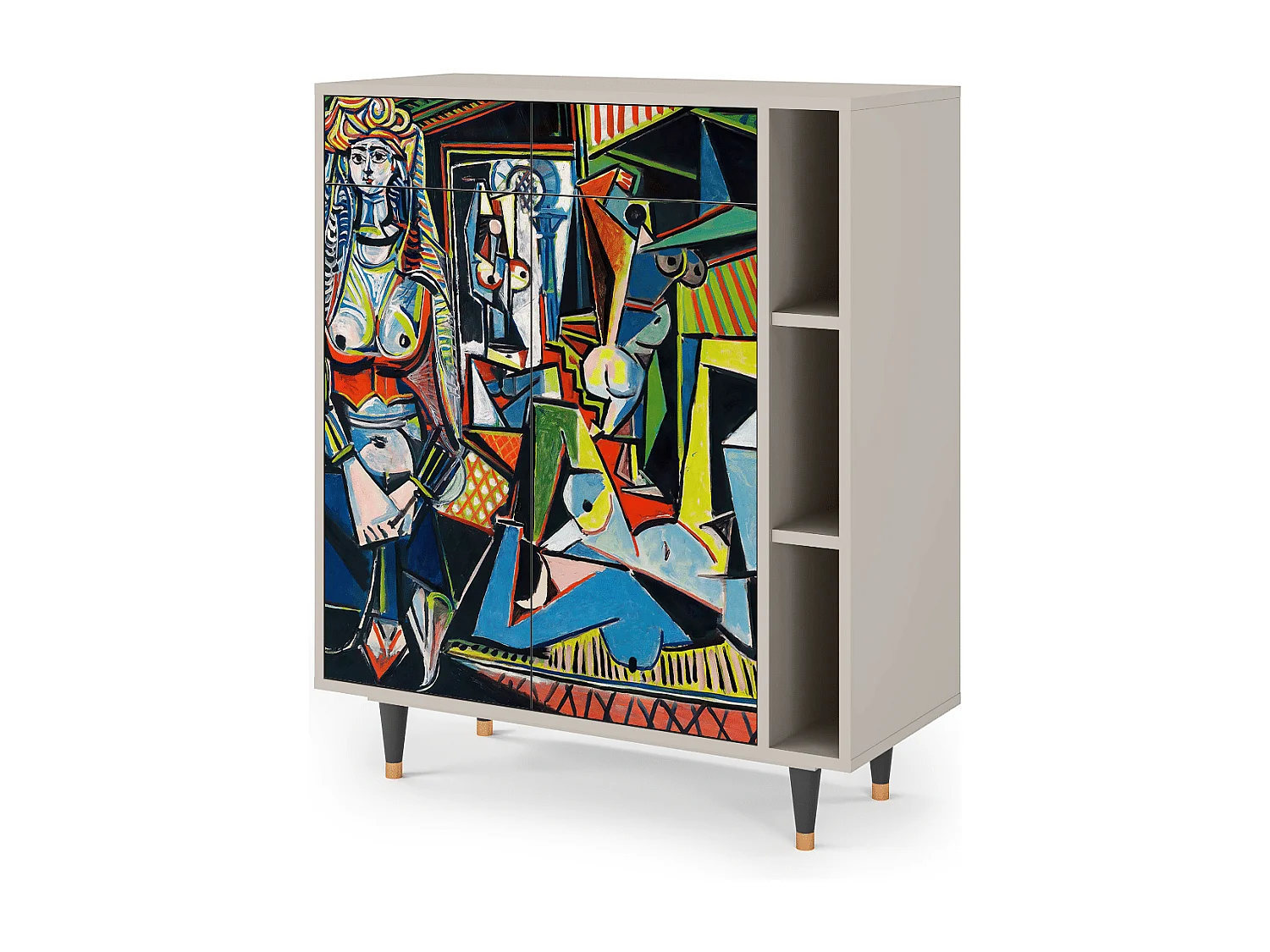 Dressoir - 96х110х41 cm - BS6 - Women of Algiers, Zand