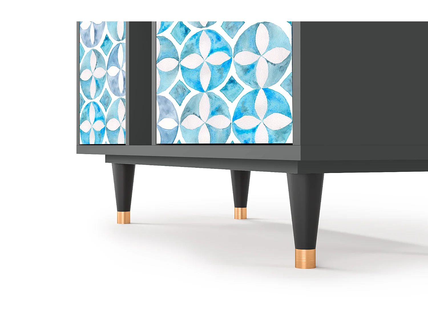 Dressoir - 94х96х41 cm - BS5 - Porto Mood, Antraciet