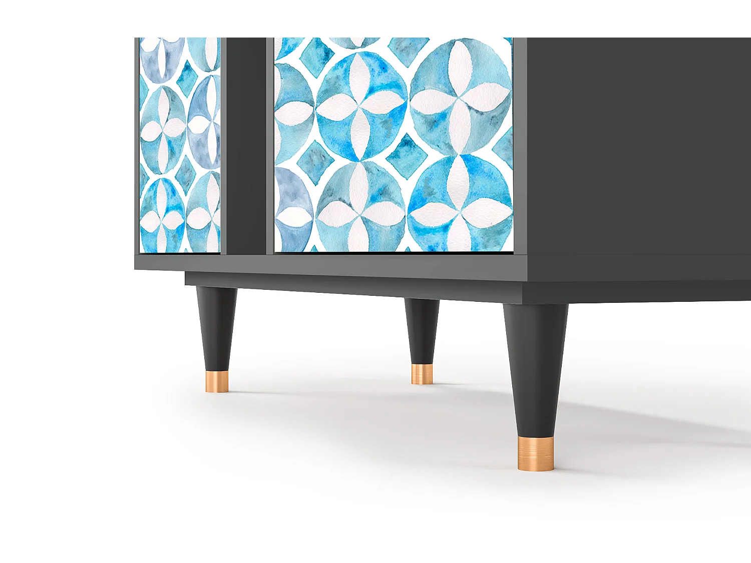 Kredens - 94х96х41 cm - BS5 - Porto Mood, Antracyt