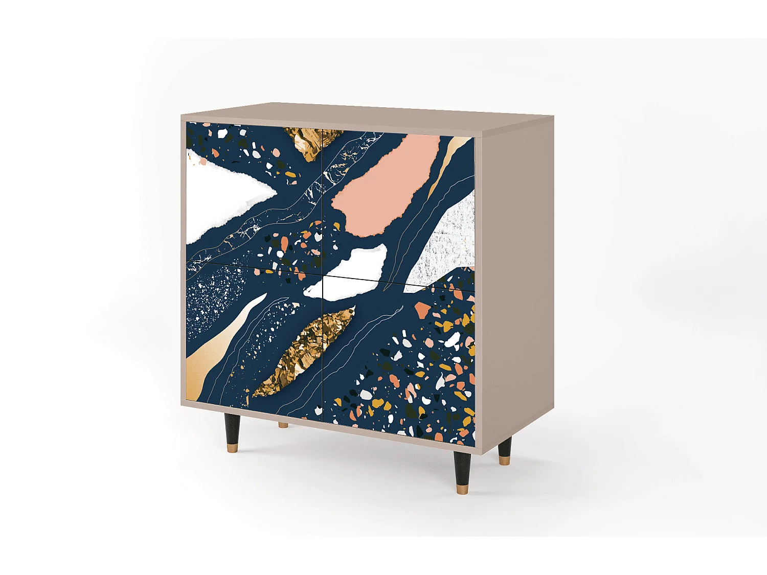 Buffet - 94x96x48 cm - BS3 - Nude Iceberg, Latte