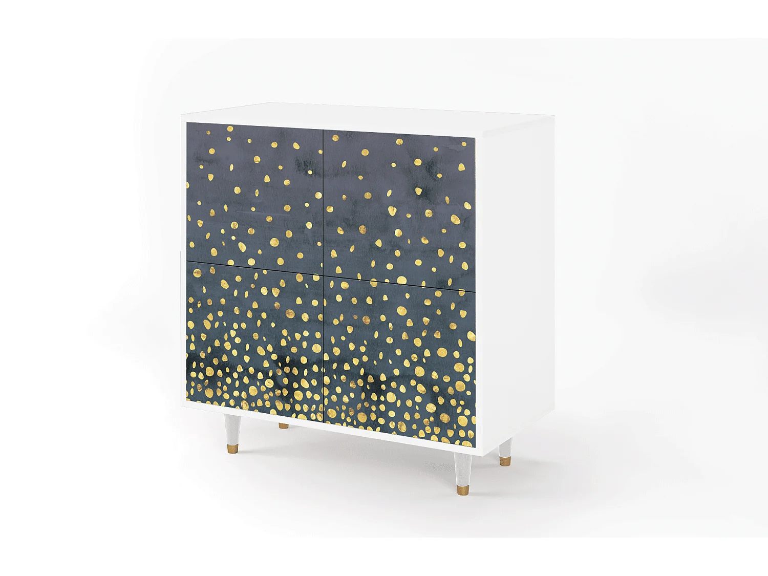 Dressoir - 94x96x48 cm - BS3 - Foggy Lights, Wit