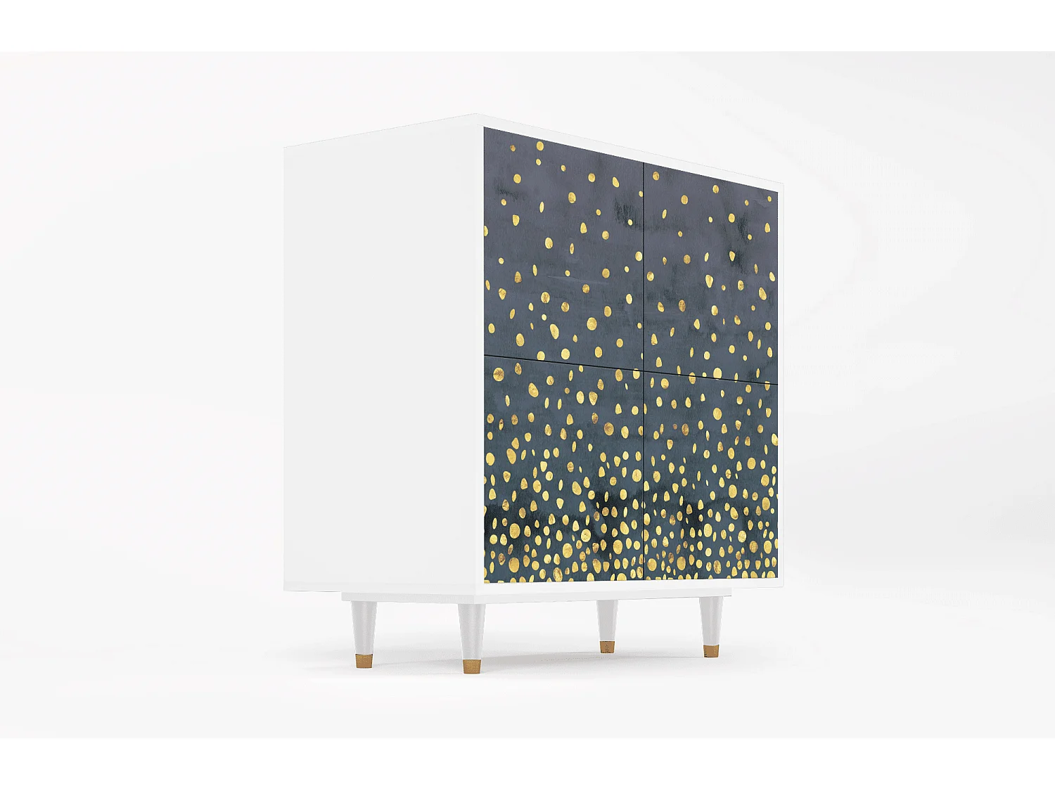 Buffet - 94x96x48 cm - BS3 - Foggy Lights, Blanc