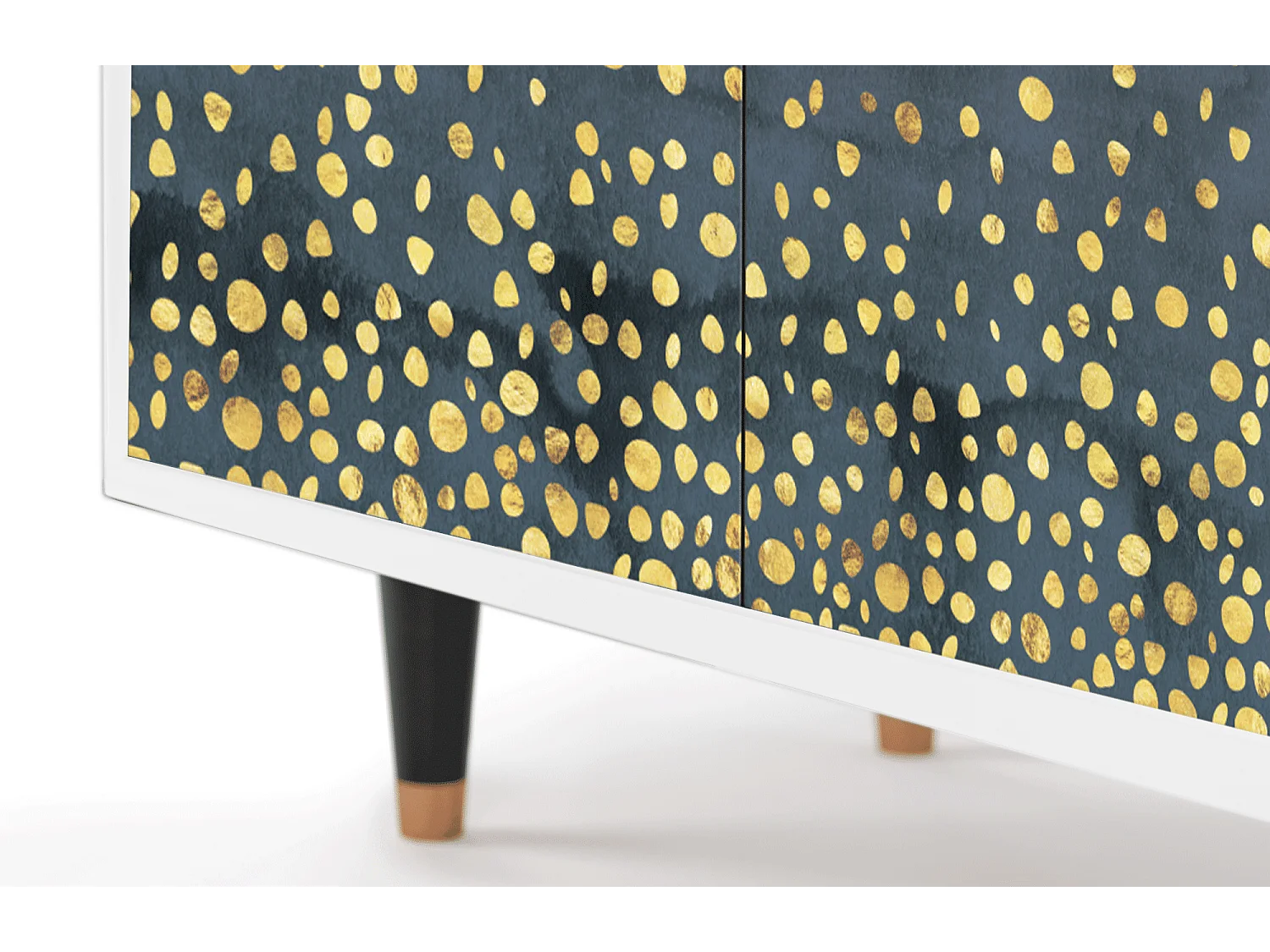 Kredens - 94x96x48 cm - BS3 - Foggy Lights, Biały