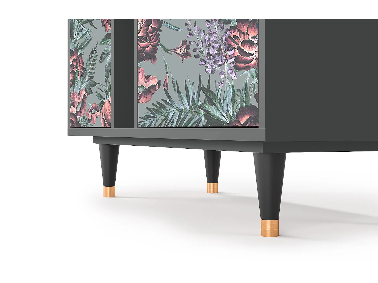 Buffet - 94х96х41 cm - BS5 - Light Peonies, Anthracite