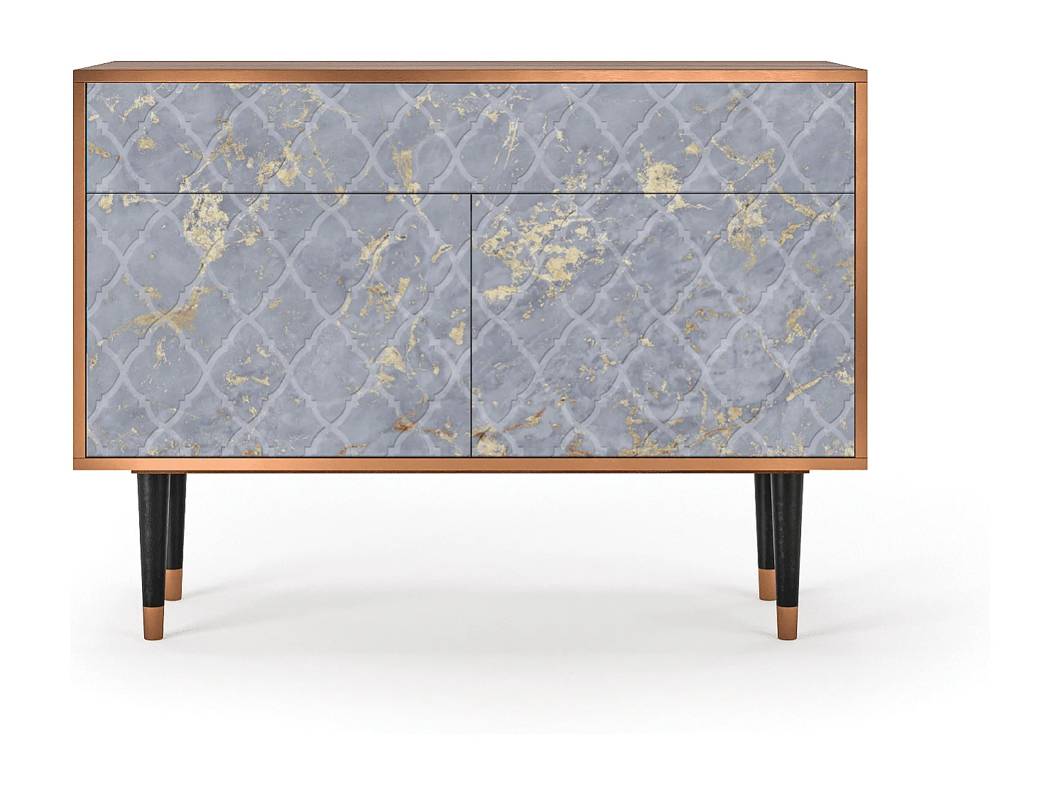 Buffet - 115x85x48 cm - BS4 - Golden Smoke, Noyer