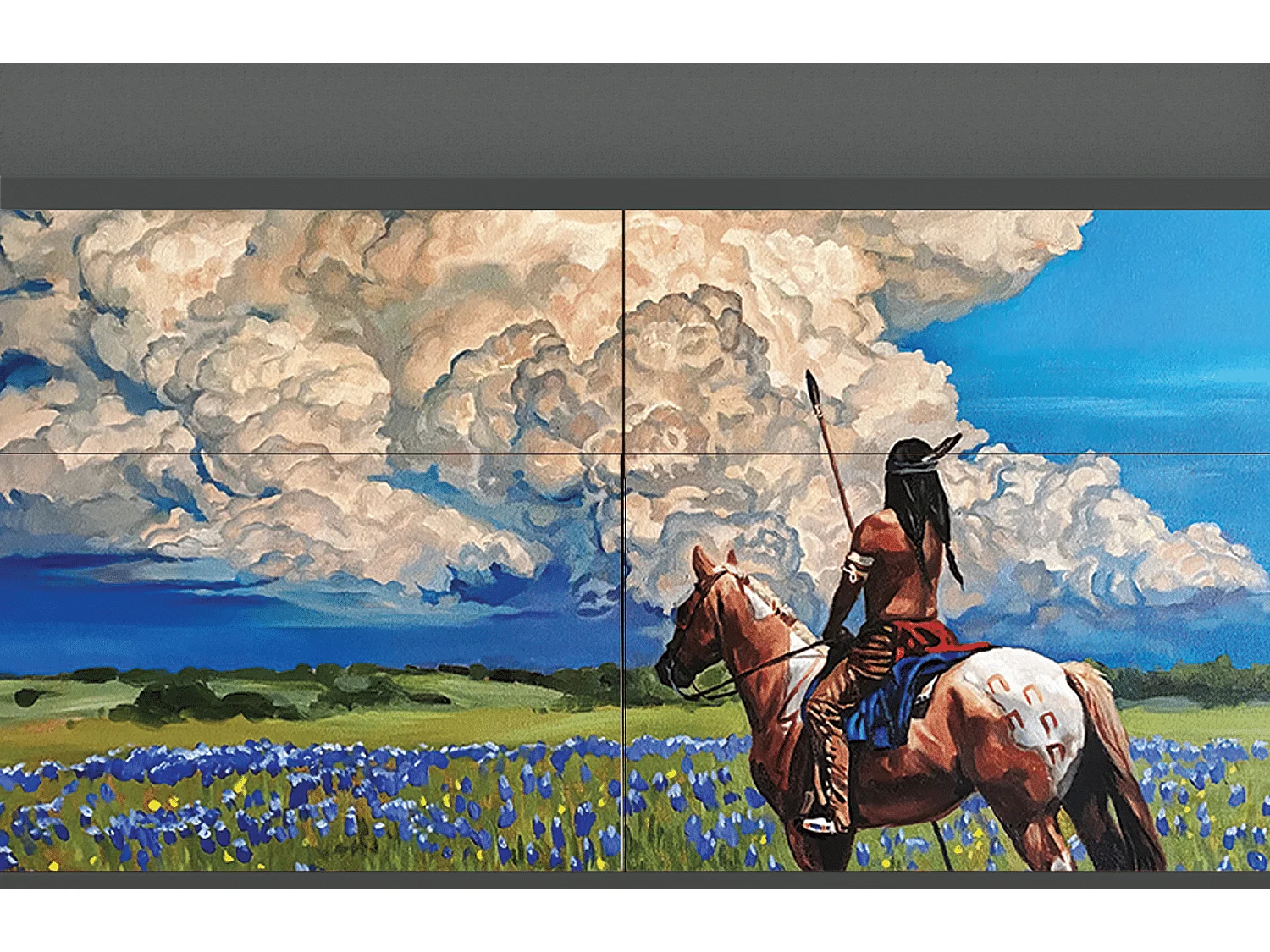 Buffet - 115x85x48 cm - BS4 - Thunderheads by Dean, Anthracite