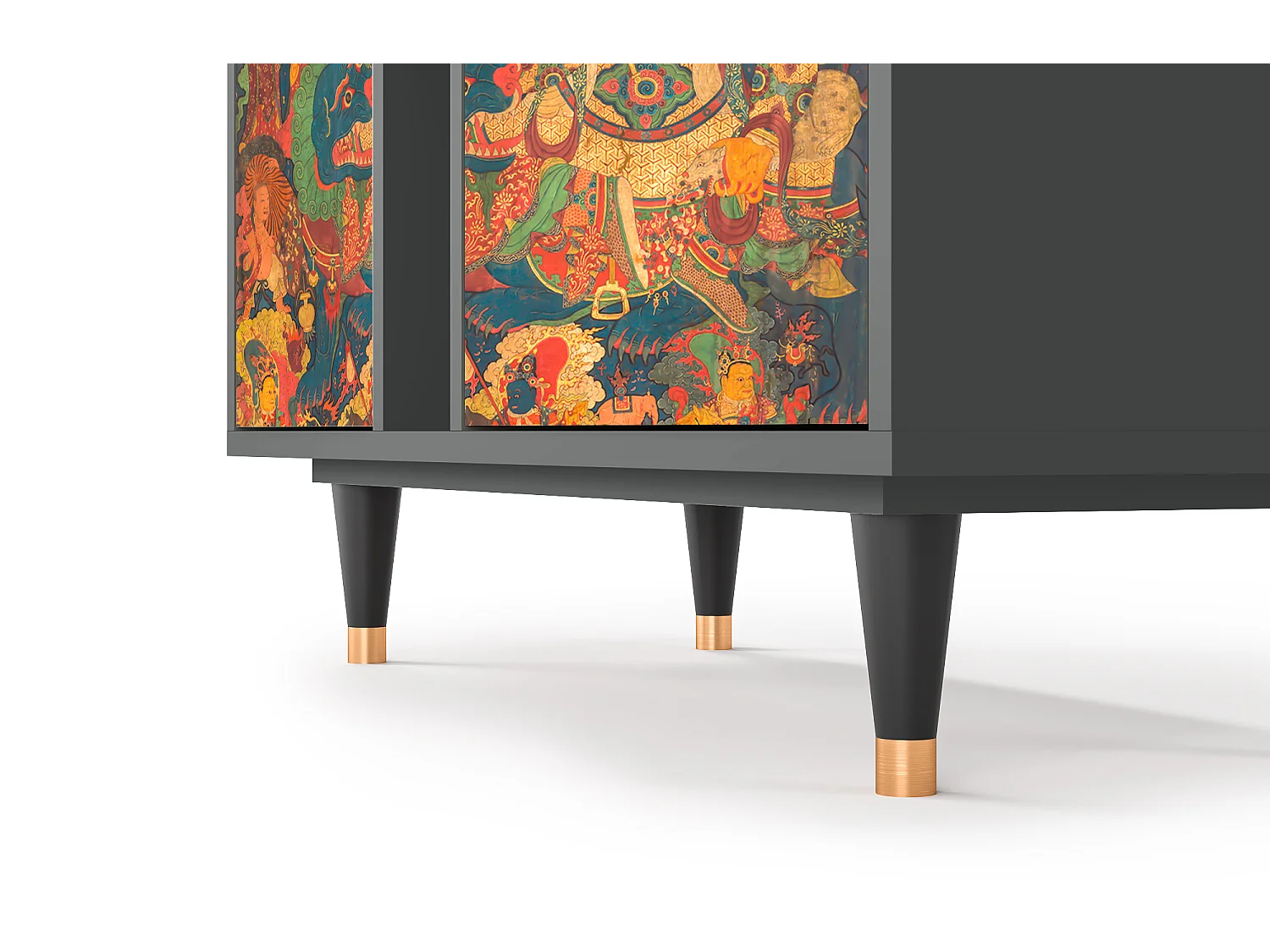 Kredens - 94х96х41 cm - BS5 - God by Vaisravana , Antracyt