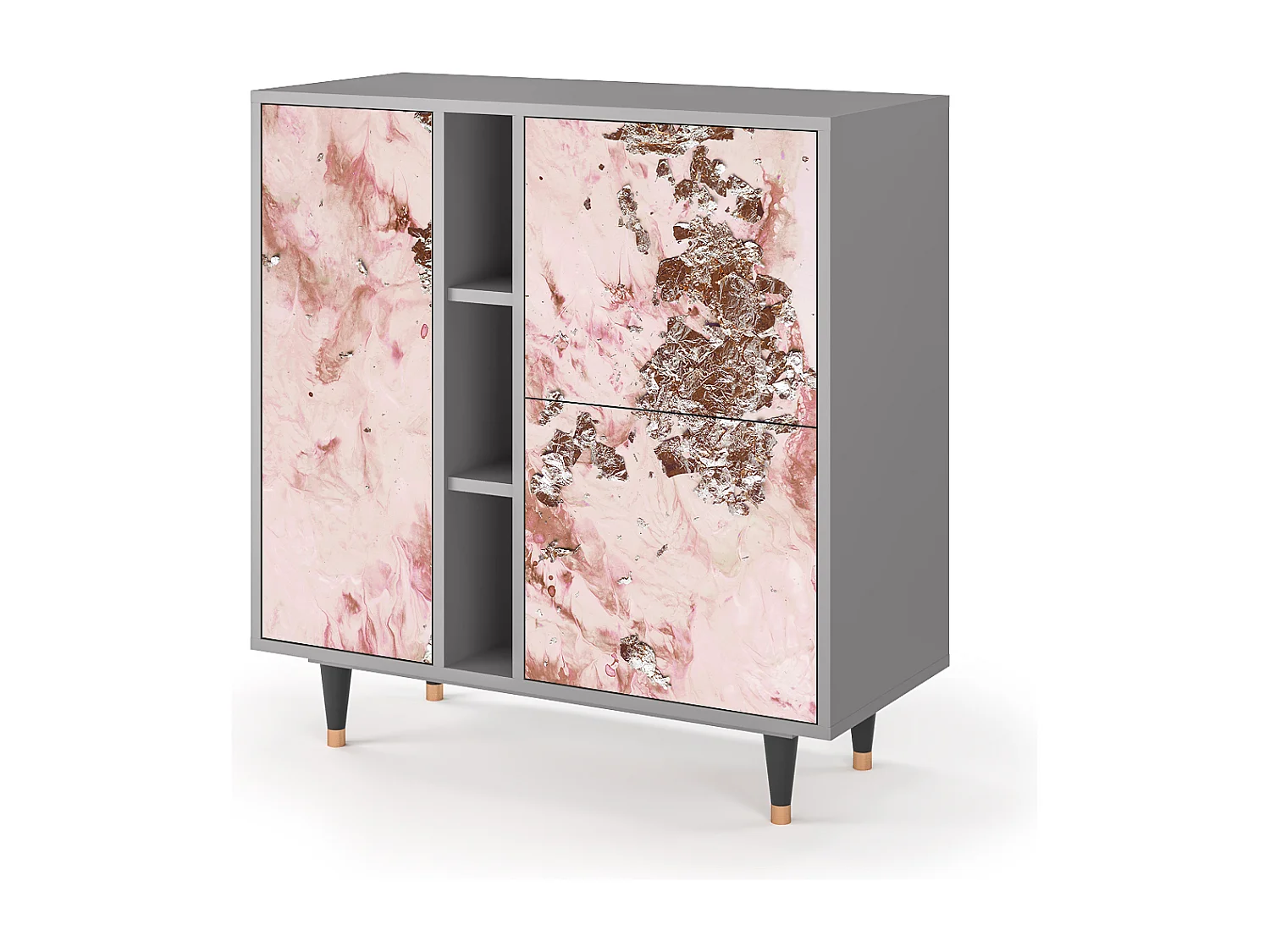 Buffet - 94х96х41 cm - BS5 - Cotton Candy, Gris