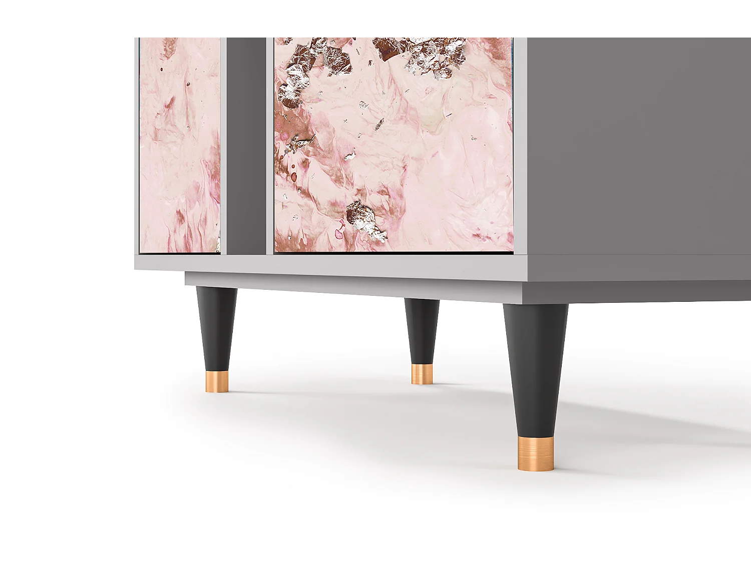 Credenza - 94х96х41 cm - BS5 - Cotton Candy, Grigio