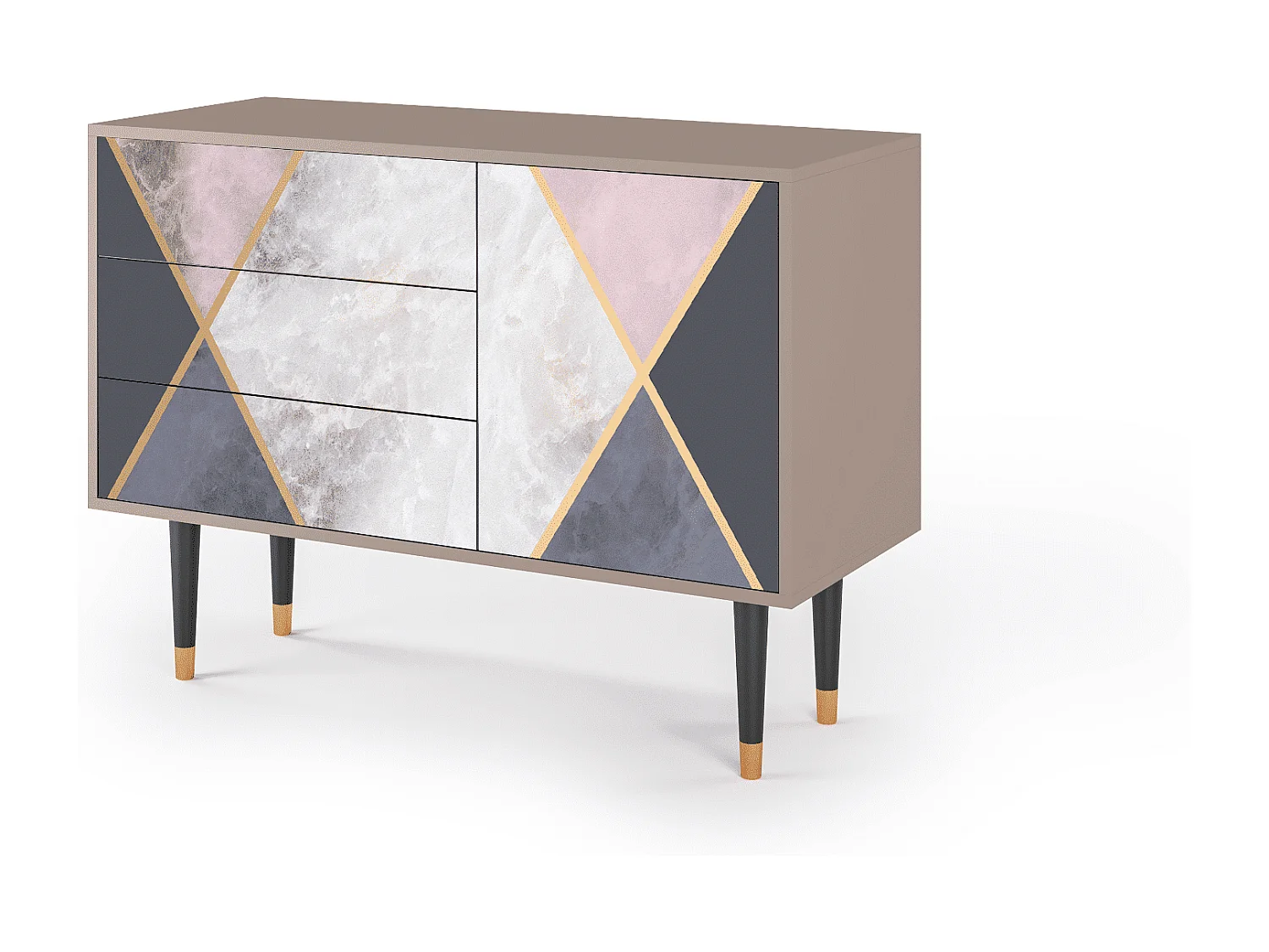 Buffet - 115х84х41 cm - S3 - Ideal Harmony, Latte