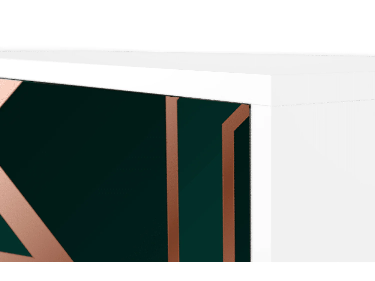 Buffet - 115х84х41 cm - S3 - Emerald Gatsby, Blanc