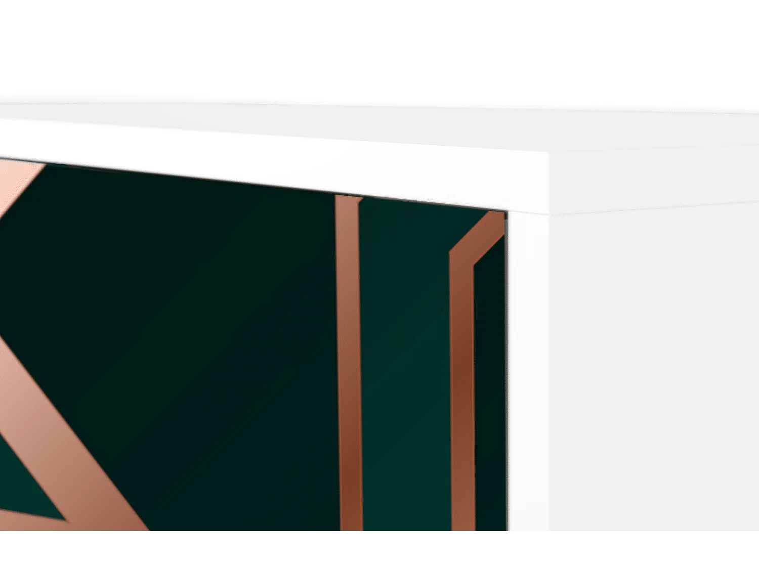 Buffet - 115х84х41 cm - S3 - Emerald Gatsby, Blanc