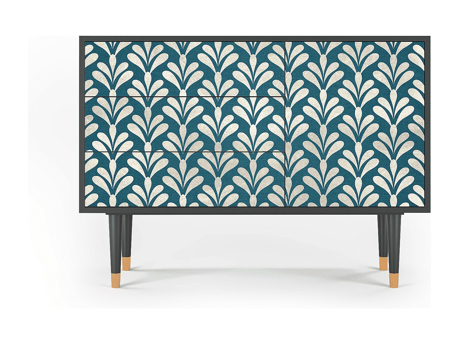 Credenza - 115х84х41 cm - S3 - Milky Tears, Antracite