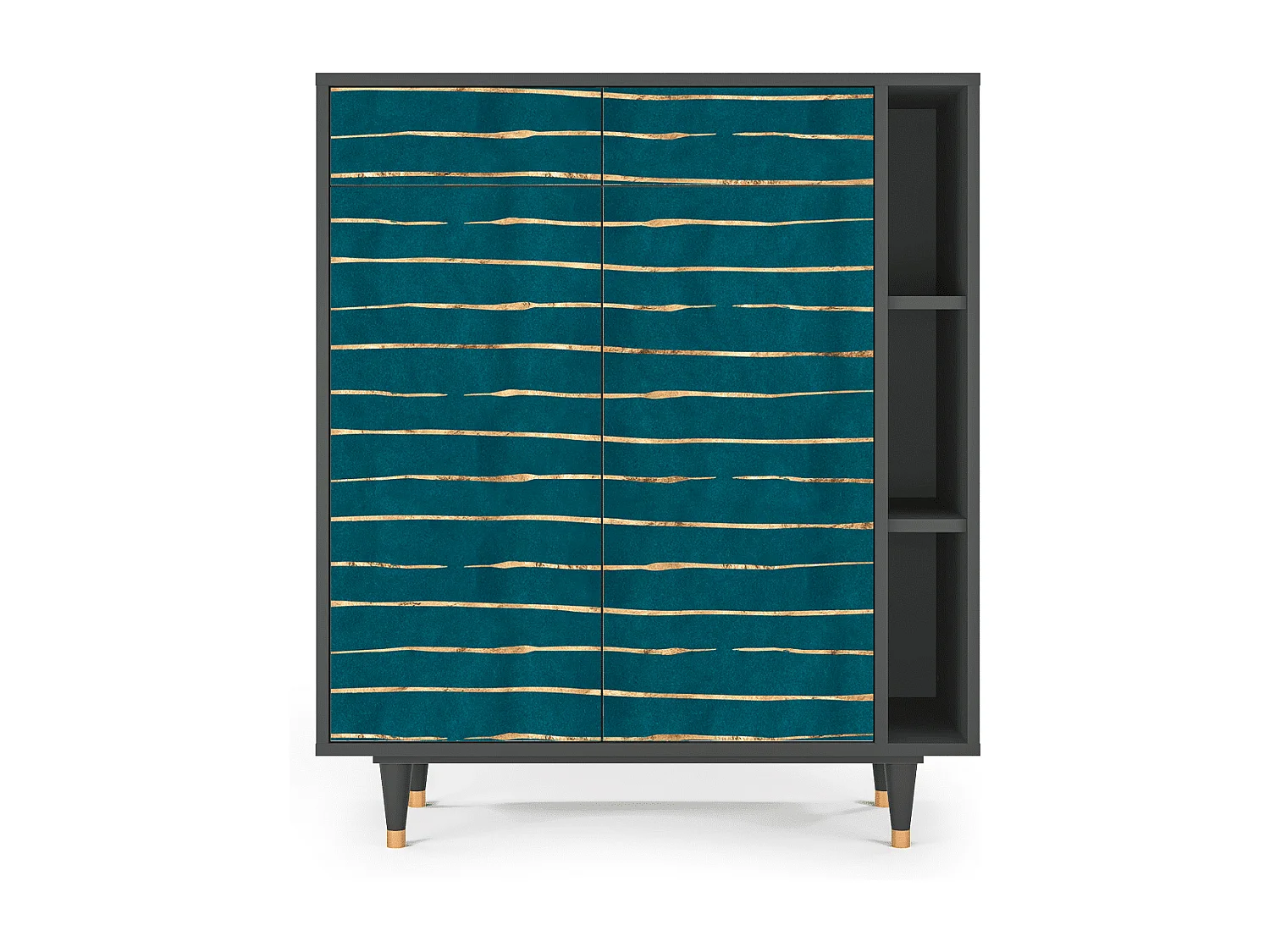 Sideboard - 96х110х41 cm - BS6 - Ocean Drive, Anthrazit