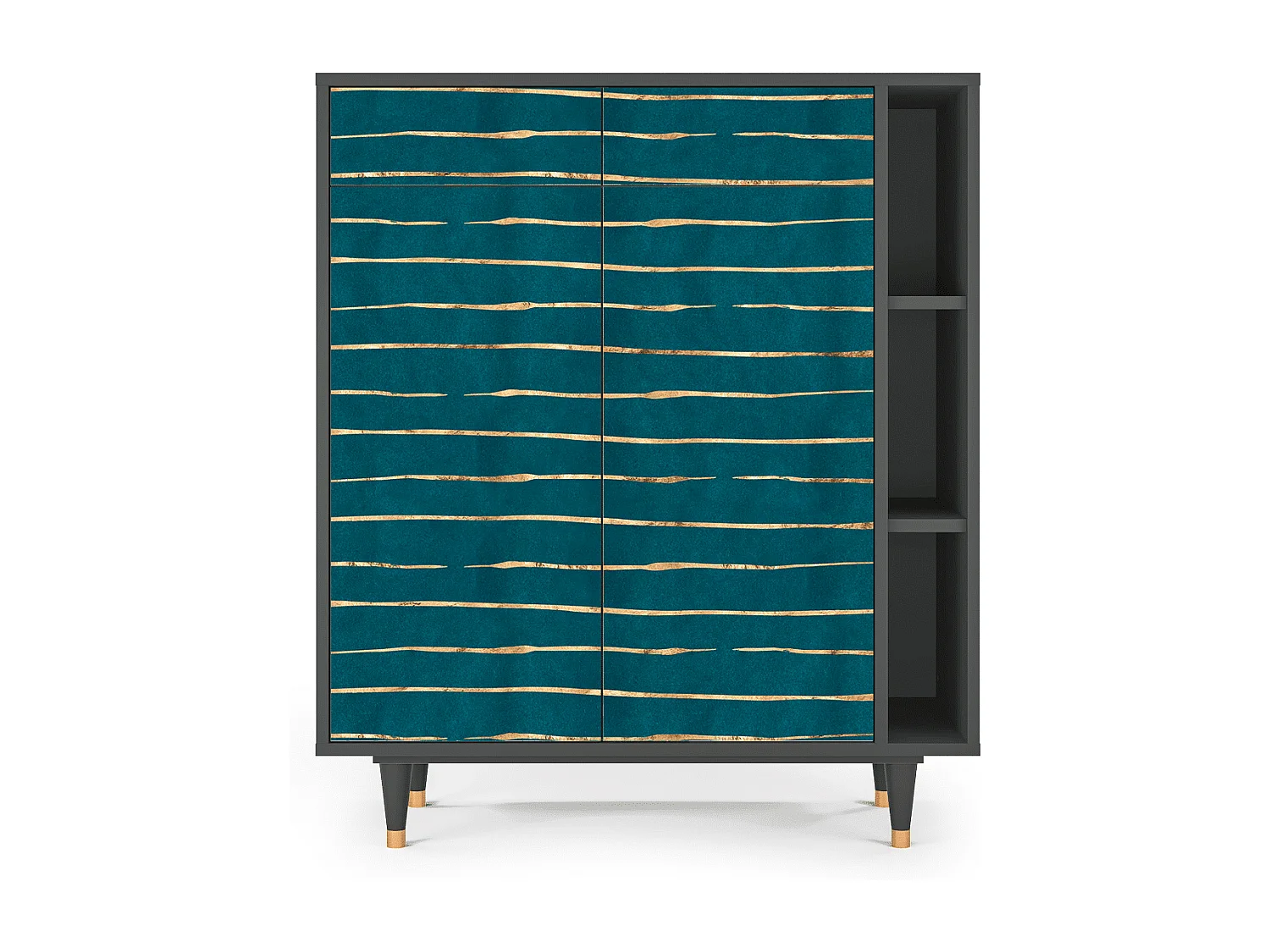 Sideboard - 96х110х41 cm - BS6 - Ocean Drive, Anthrazit